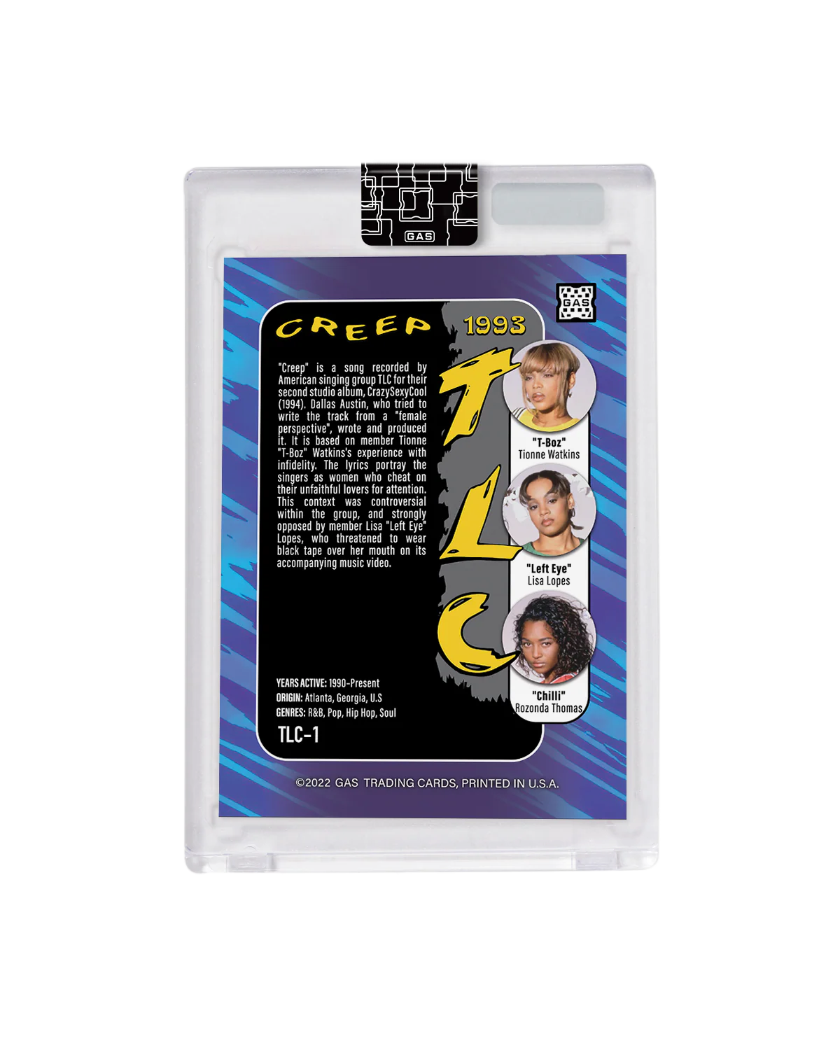 The Official TLC GAS Trading Cards Set - Image 4