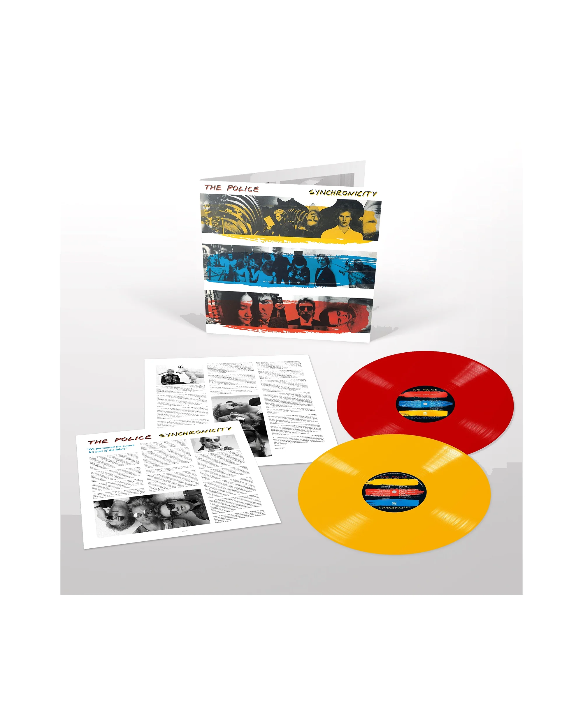 The Police - Synchronicity 2LP Deluxe - Limited Edition Color Vinyl