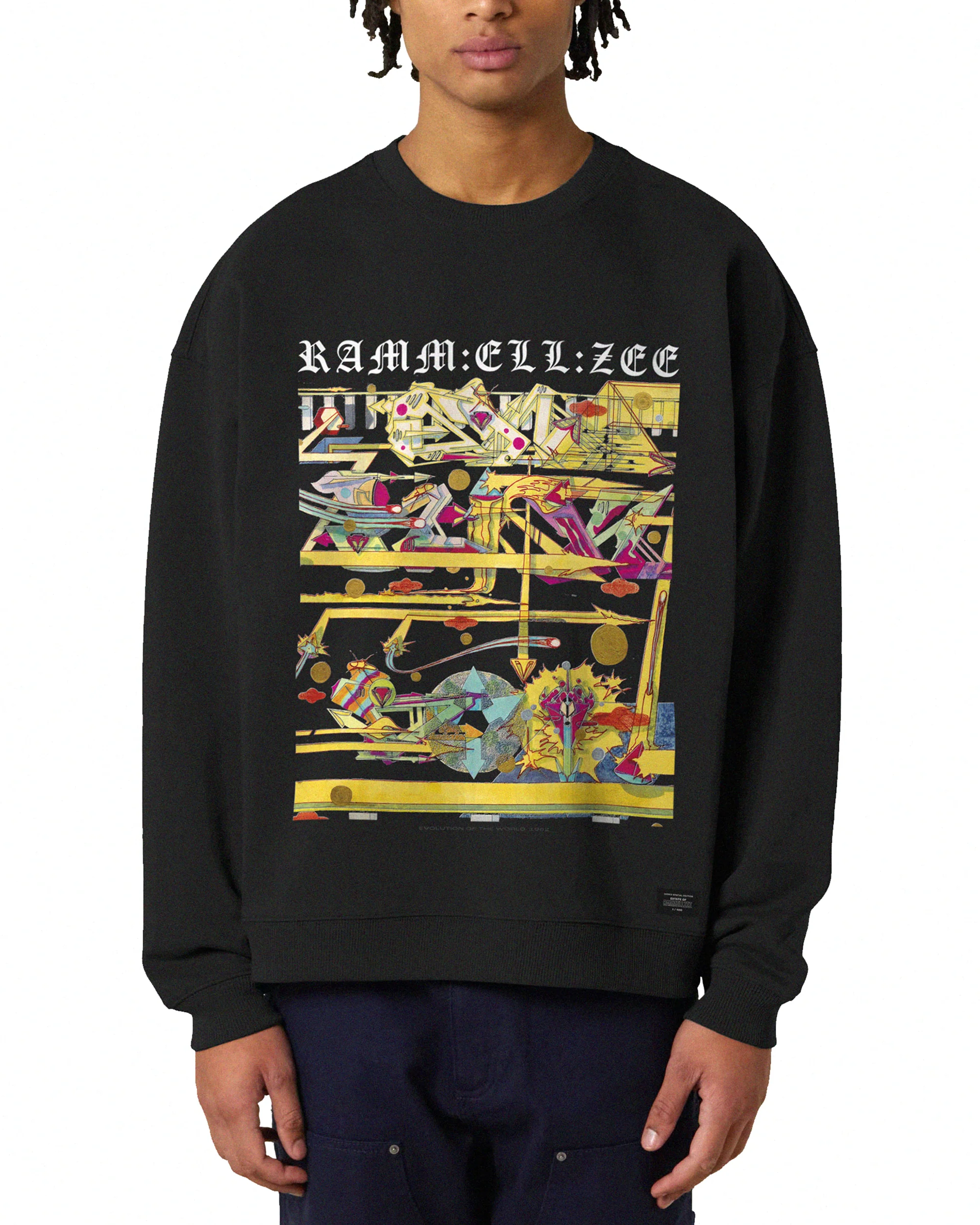 The Rammellzee Evolution of the World Sweatshirt - Image 2