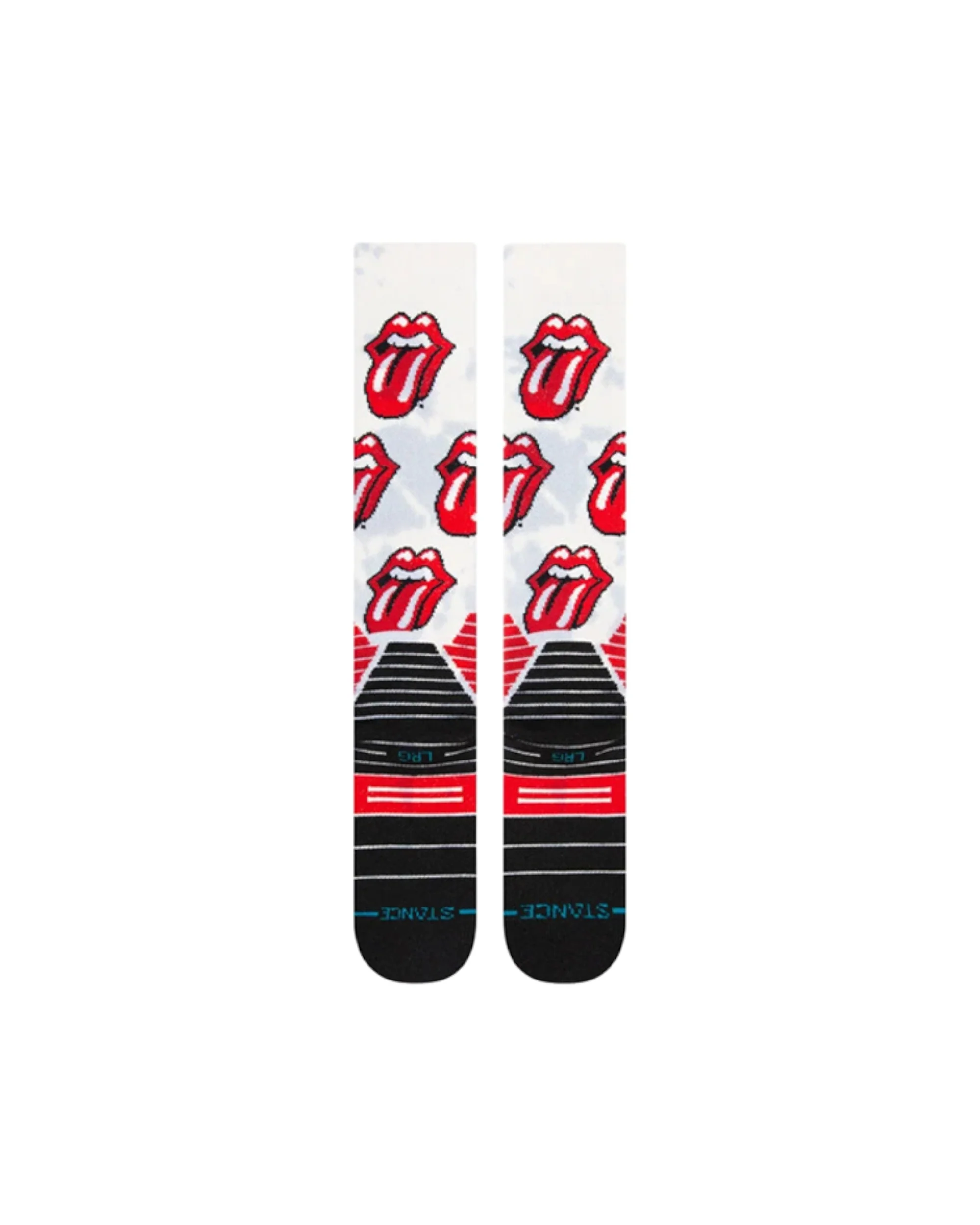 THE ROLLING STONES X STANCE LICKS POLY SNOW OTC SOCKS