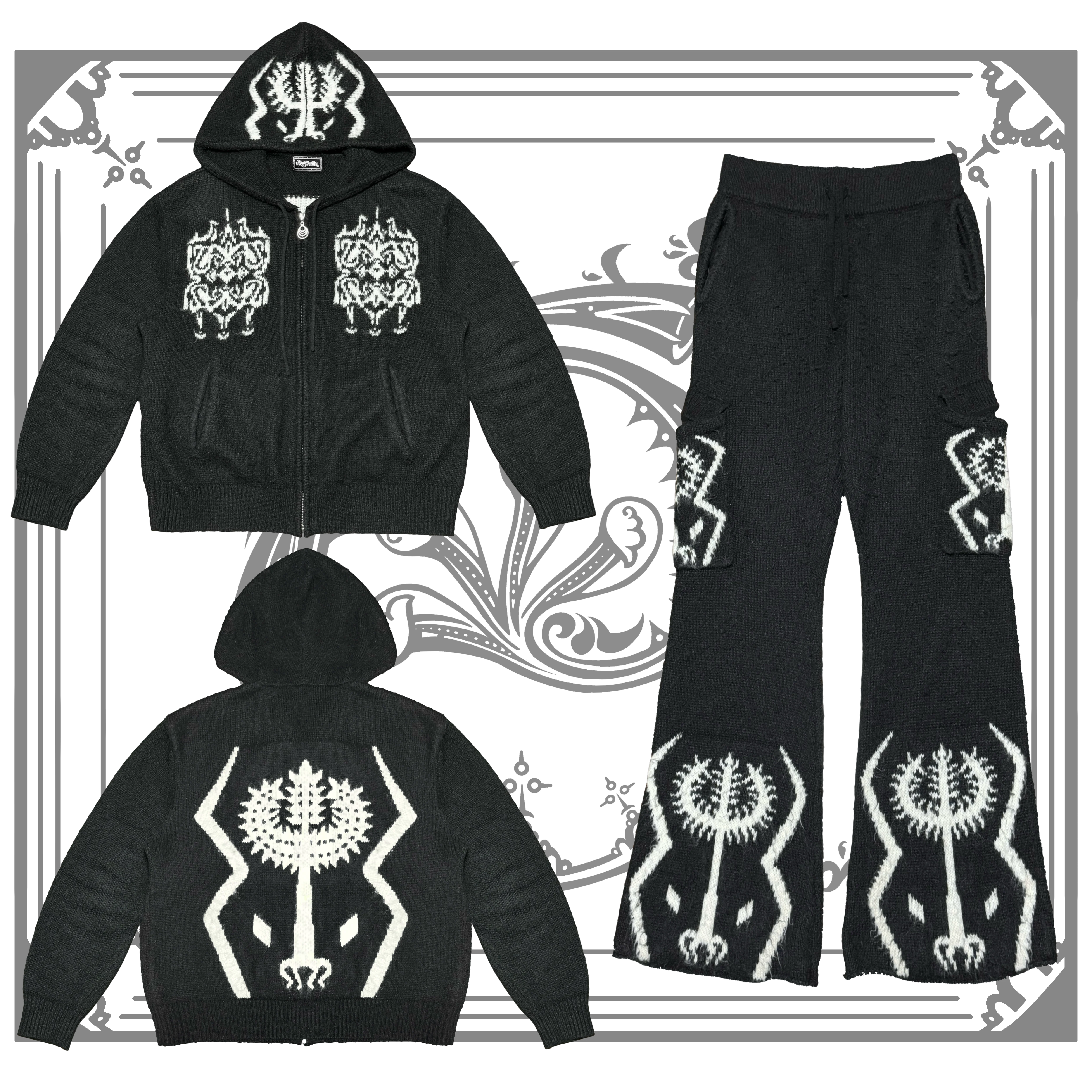 The Sacred Tree Mohair Set Bundle (BLK) - Image 9