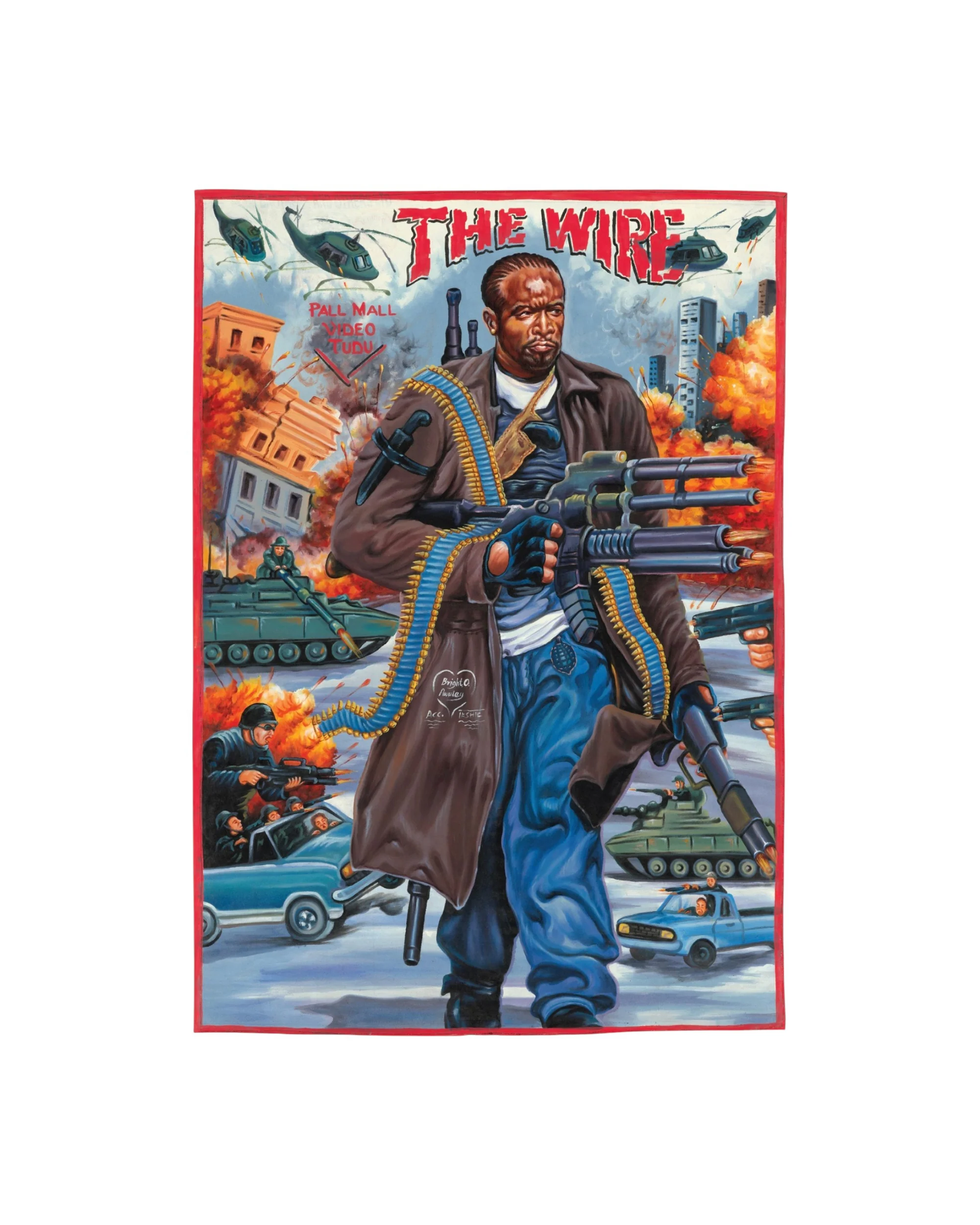 THE WIRE (High Quality Print) - Bright Obeng