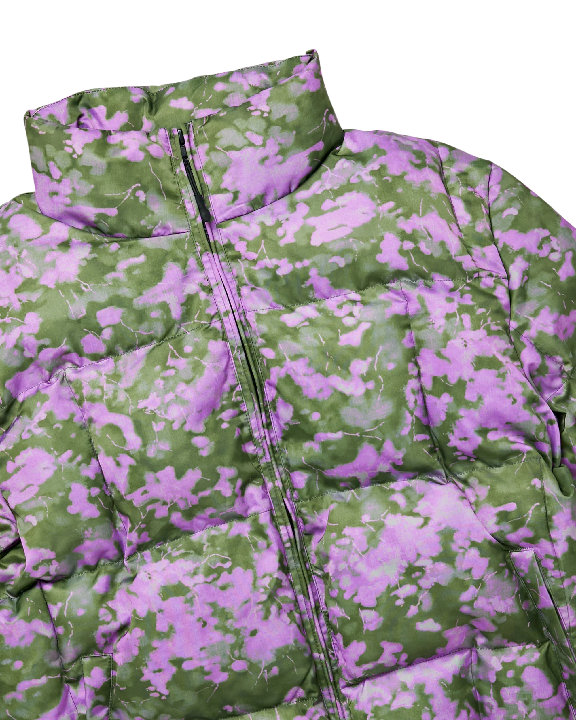 Thermal Camo Puffer - Purple - Image 3