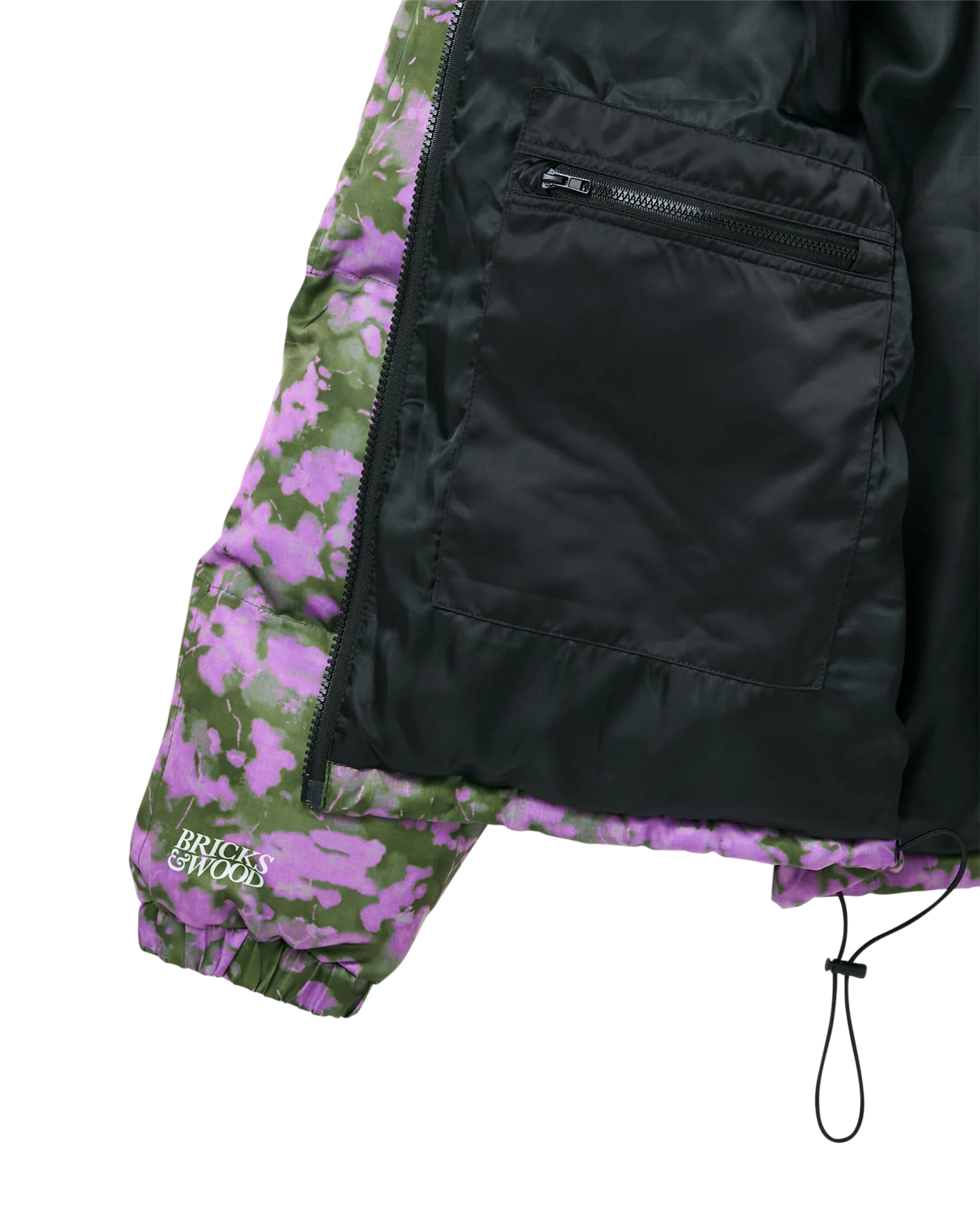 Thermal Camo Puffer - Purple - Image 4