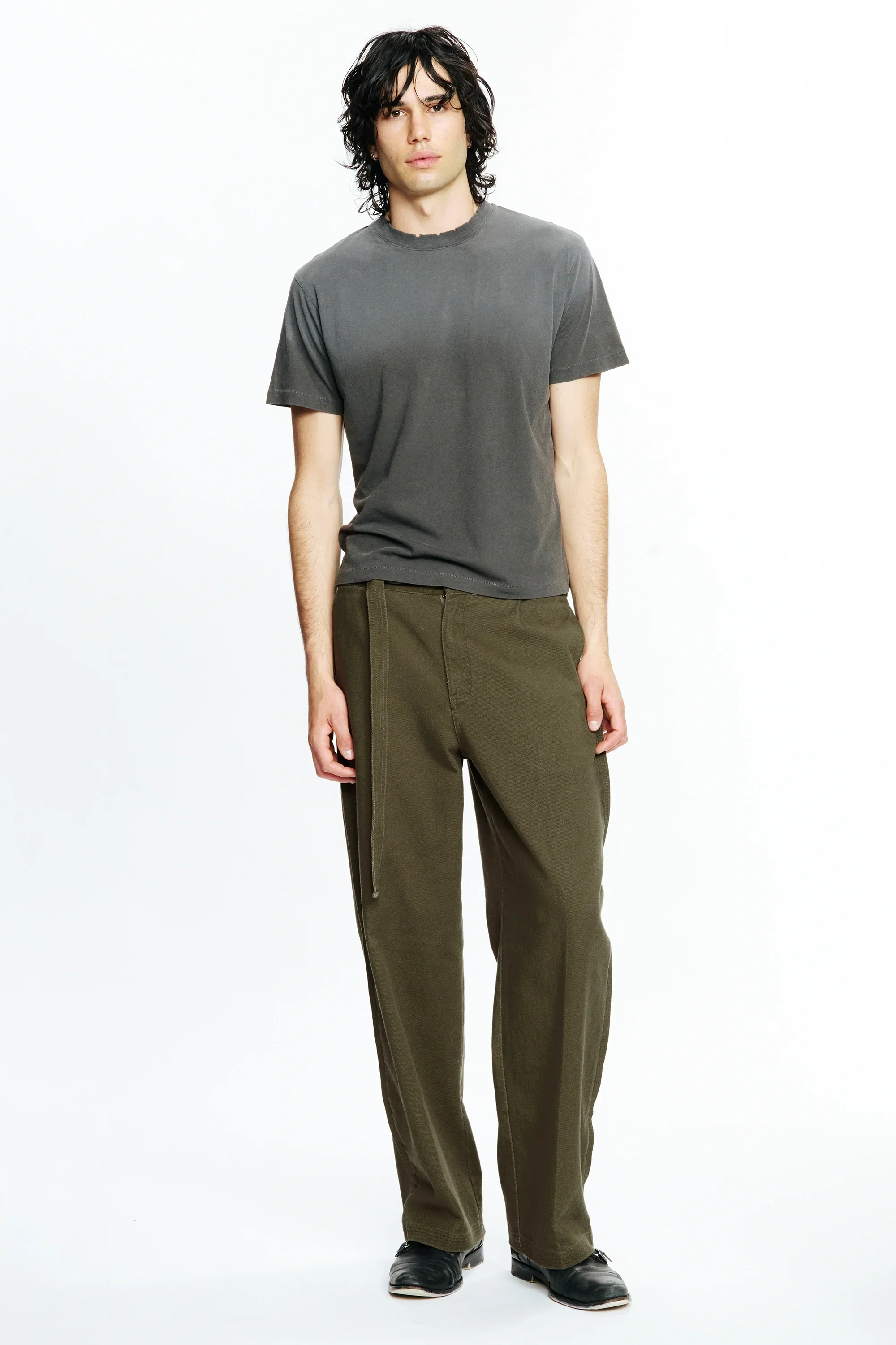 TIDE T-SHIRT - SUN FADED BLACK - Image 6