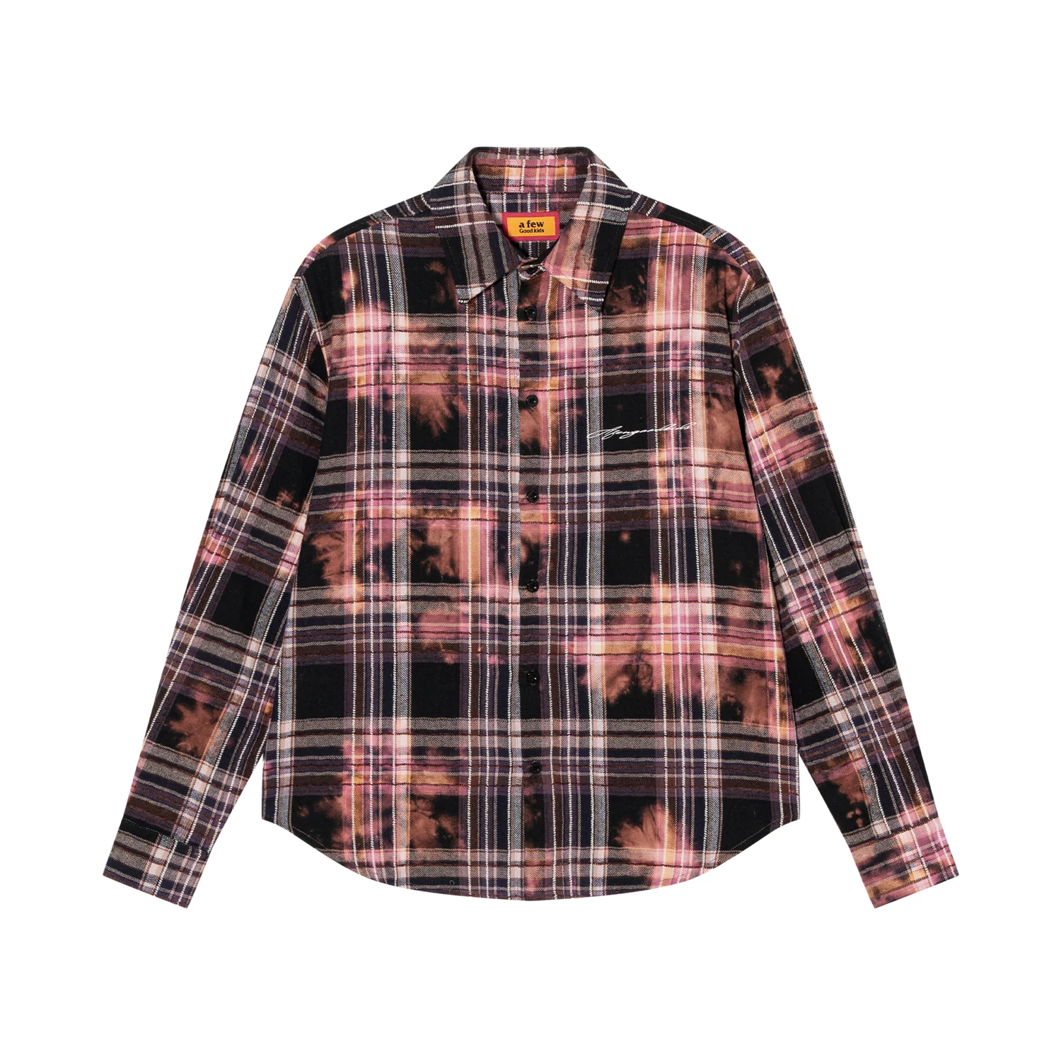 Tie-dye check shirt - Image 21