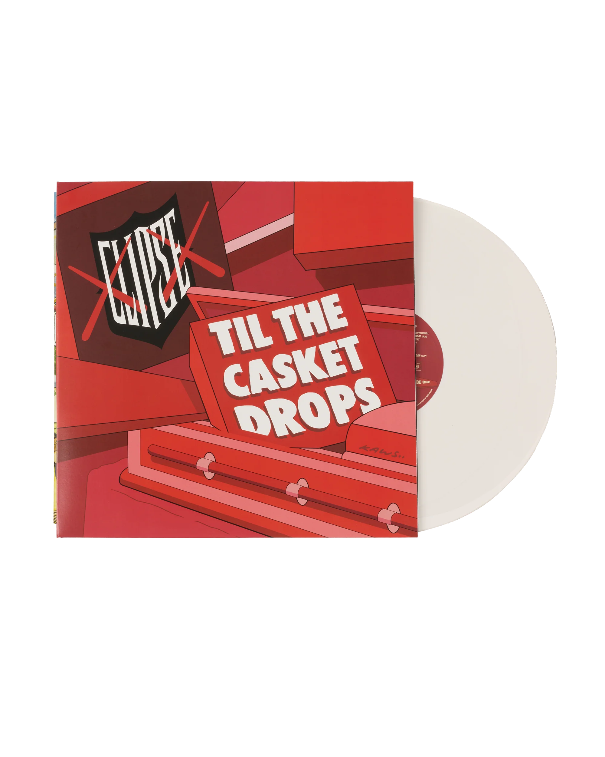 TIL THE CASKET DROPS WHITE LP