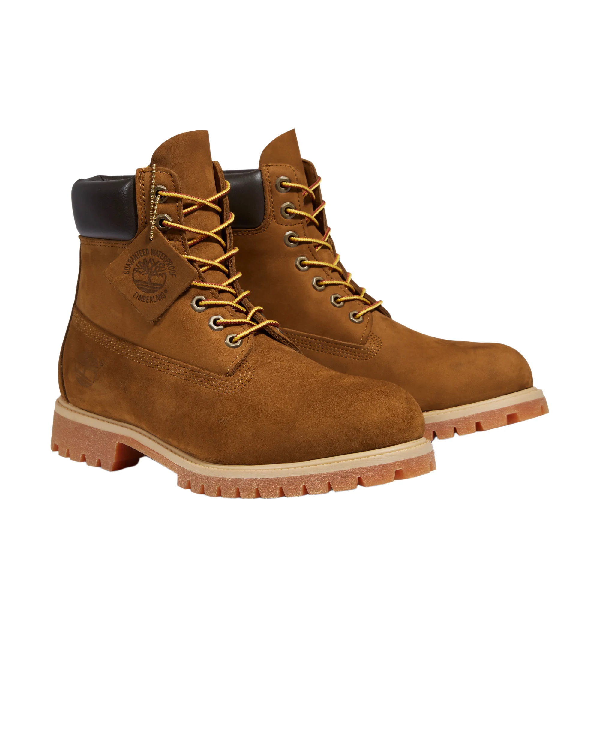 TIMBERLAND 6" LACE UP WATERPROOF BOOT - Dark Wheat Nubuck - Image 4