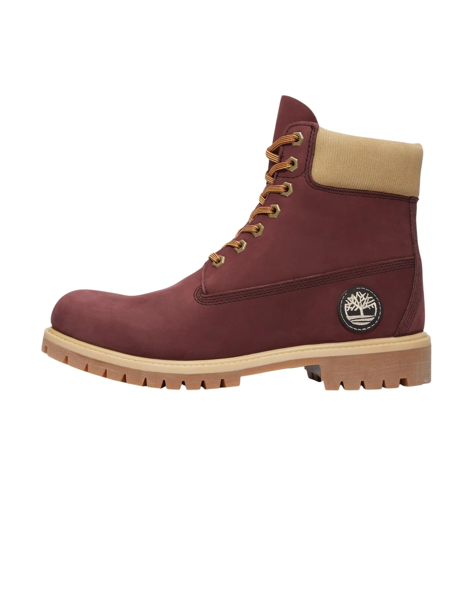 Timberland Premium 6-Inch Boot - Burgundy Nubuck - Image 2