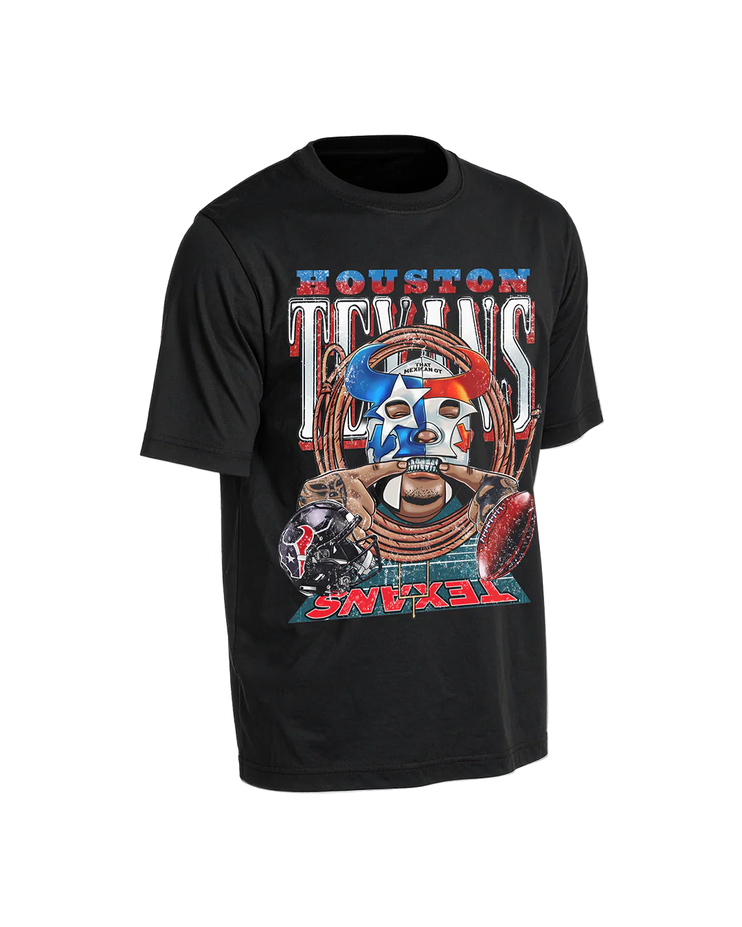 TMOT x TEXANS BLACK TEE