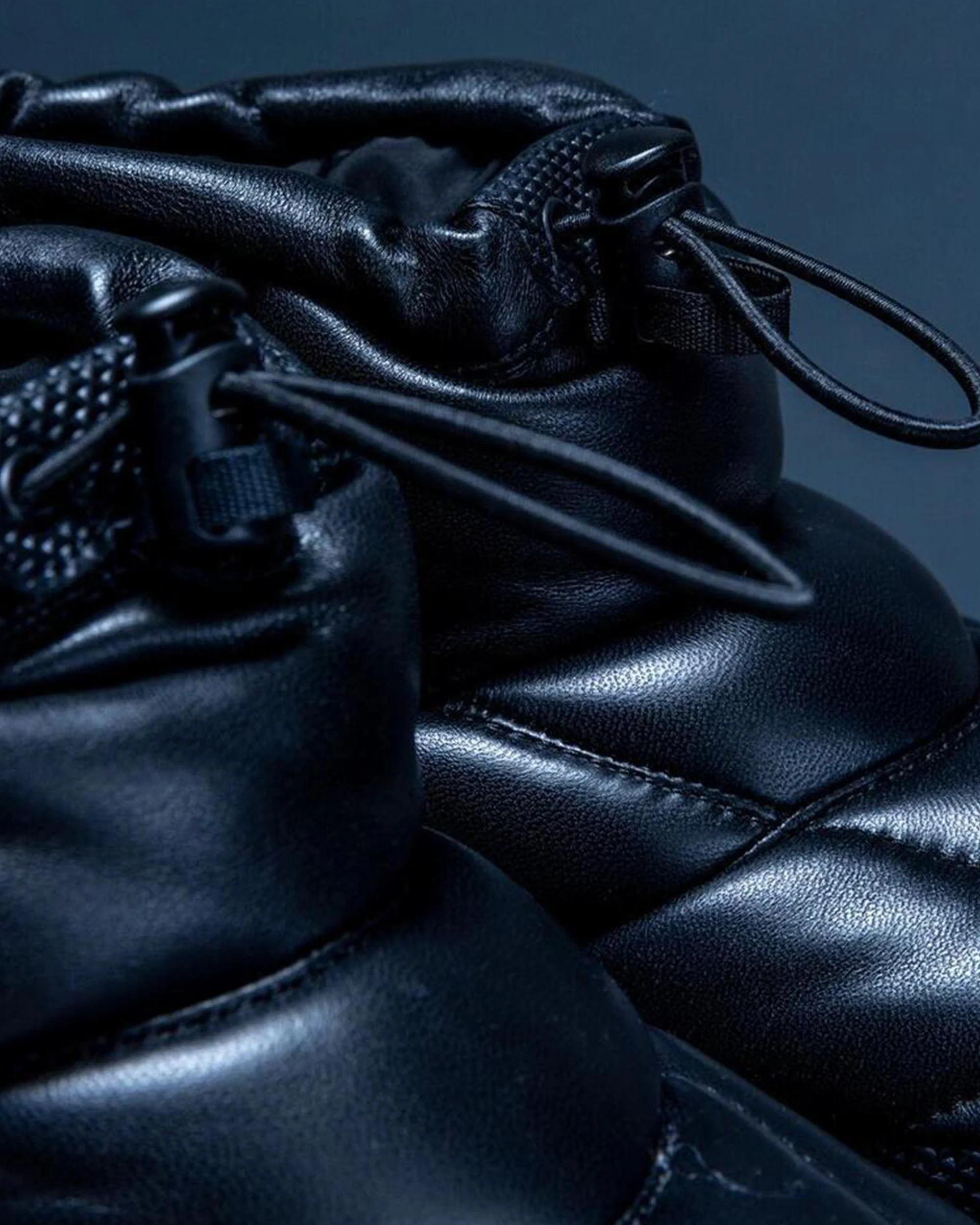 Leather Pack Bootie Hybrid - Black - Image 8