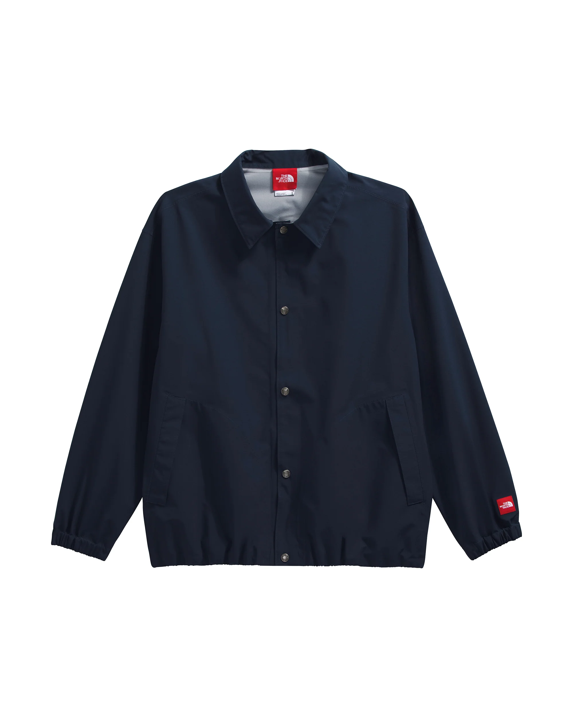 TNF M RED BOX DRYVENT COACHES JACKET NAVY
