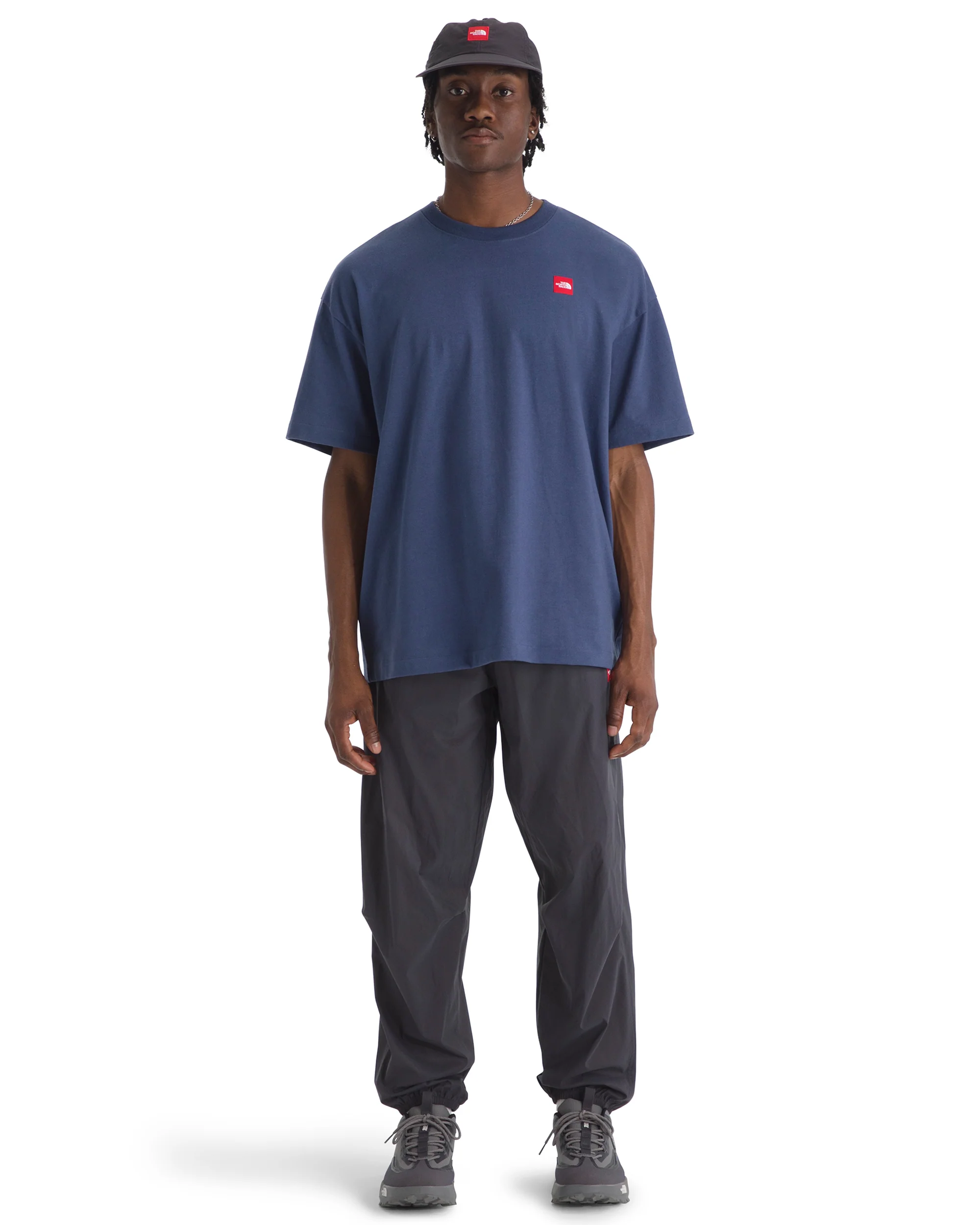 TNF M RED BOX TEE BLUE - Image 3