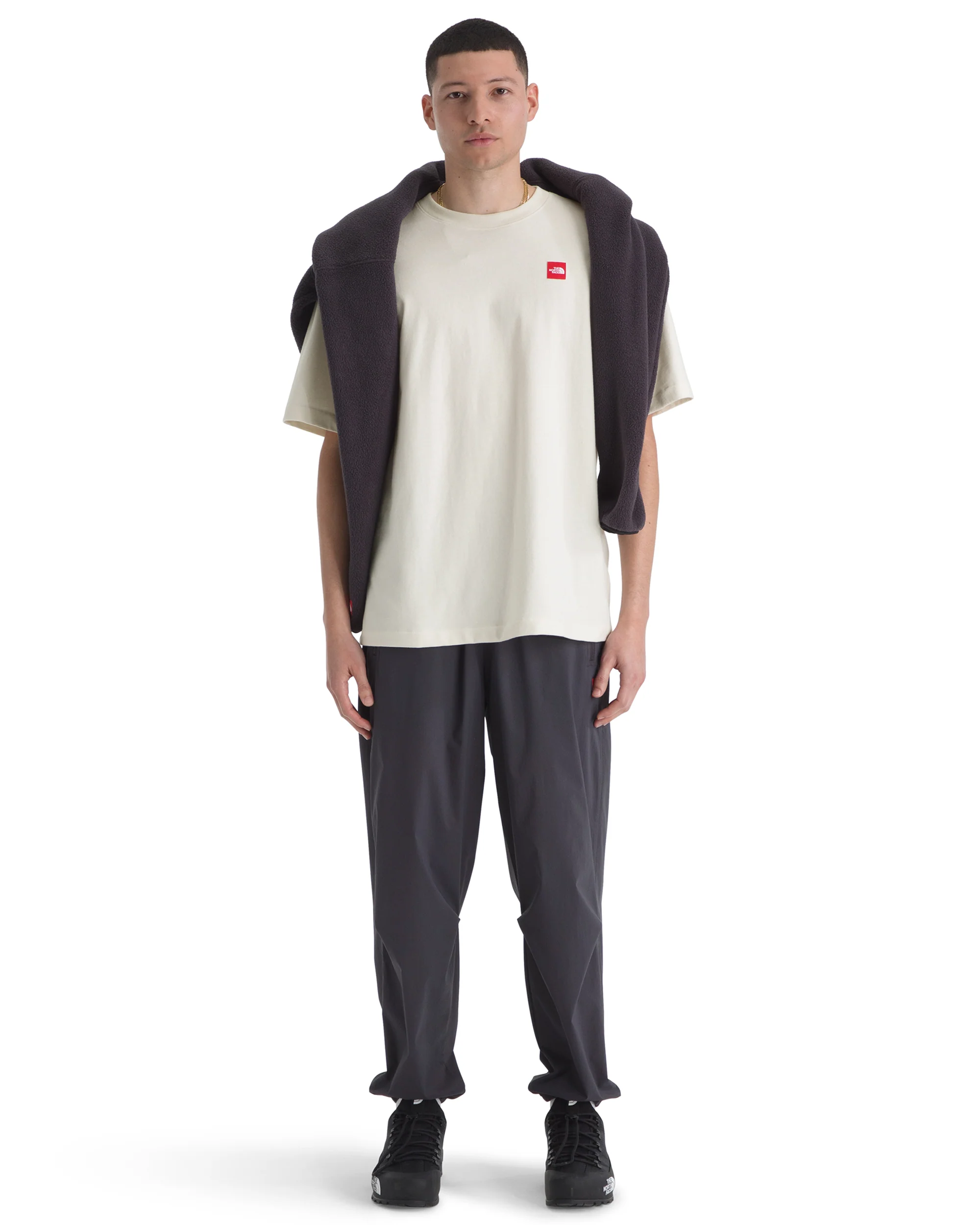 TNF M RED BOX TEE WHITE - Image 3