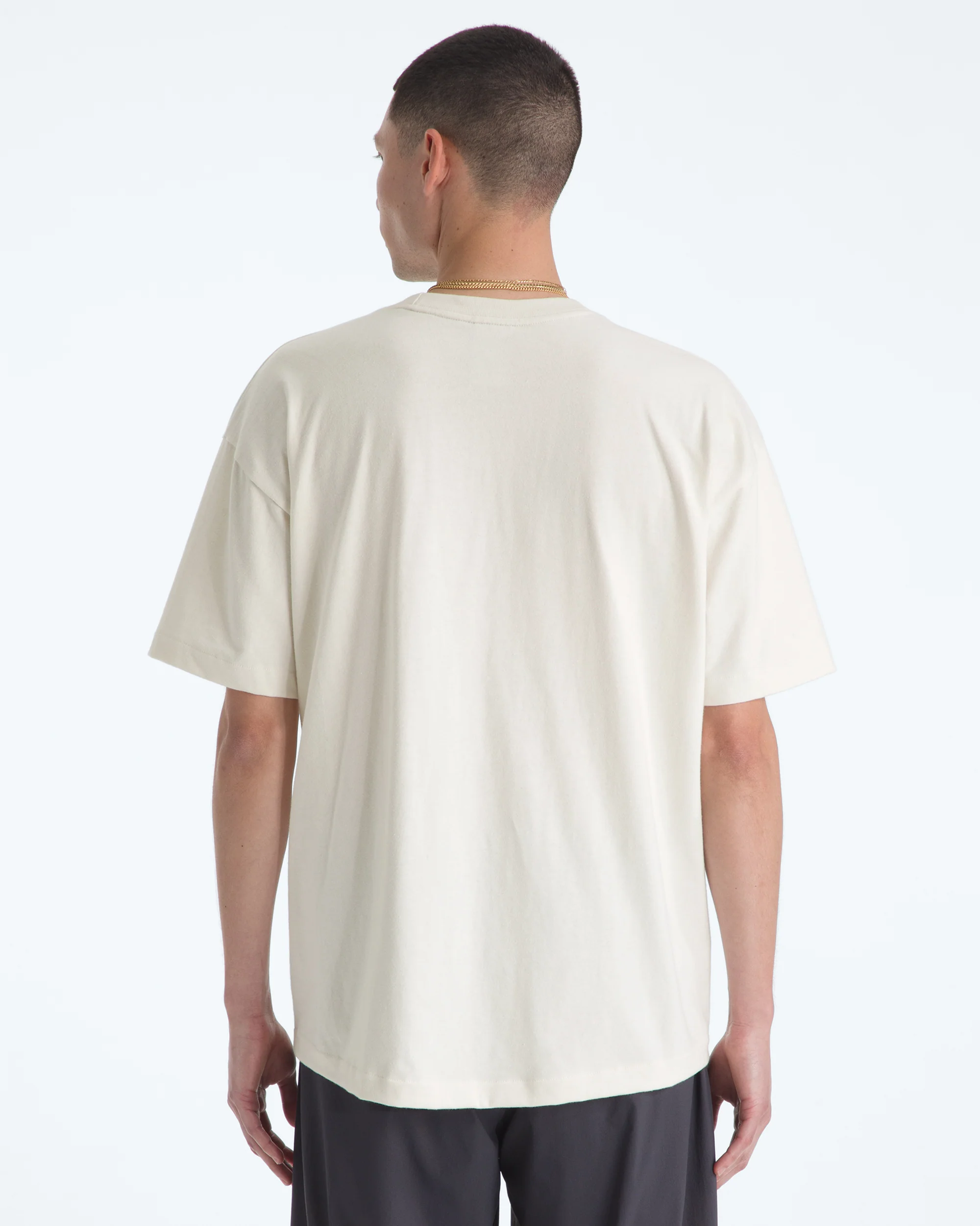 TNF M RED BOX TEE WHITE - Image 4