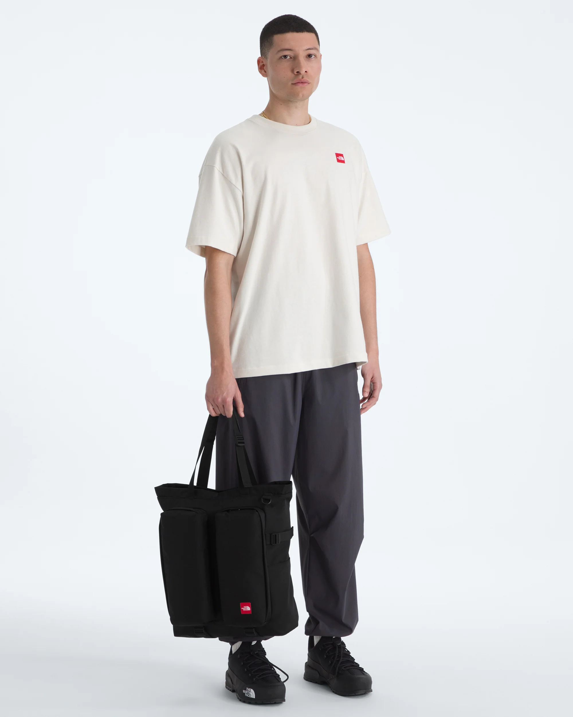 TNF M RED BOX TOTE BLACK - Image 2