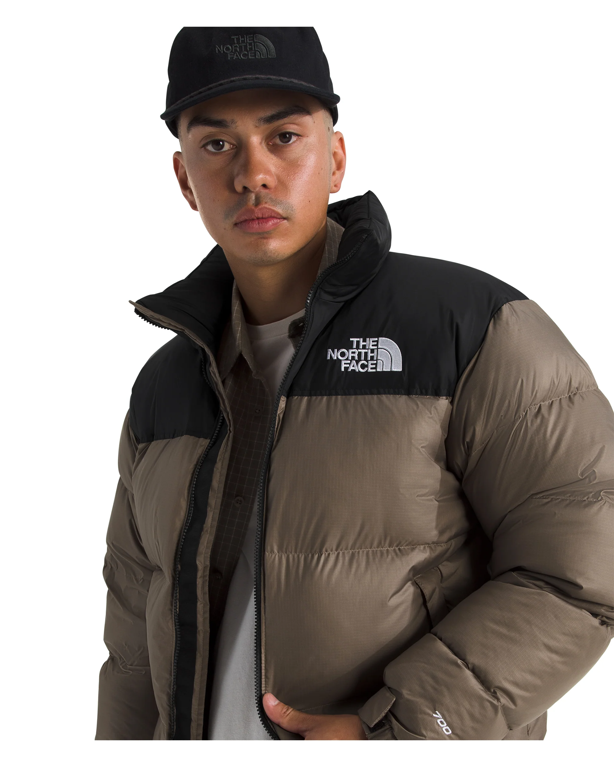 Men's Retro 1996 Nuptse Jacket - Mocha - Image 3