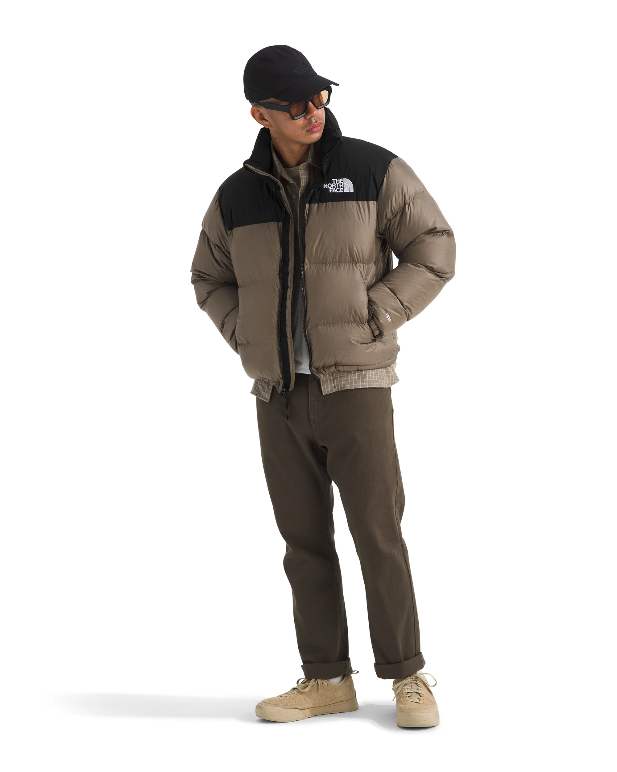 Men's Retro 1996 Nuptse Jacket - Mocha - Image 4