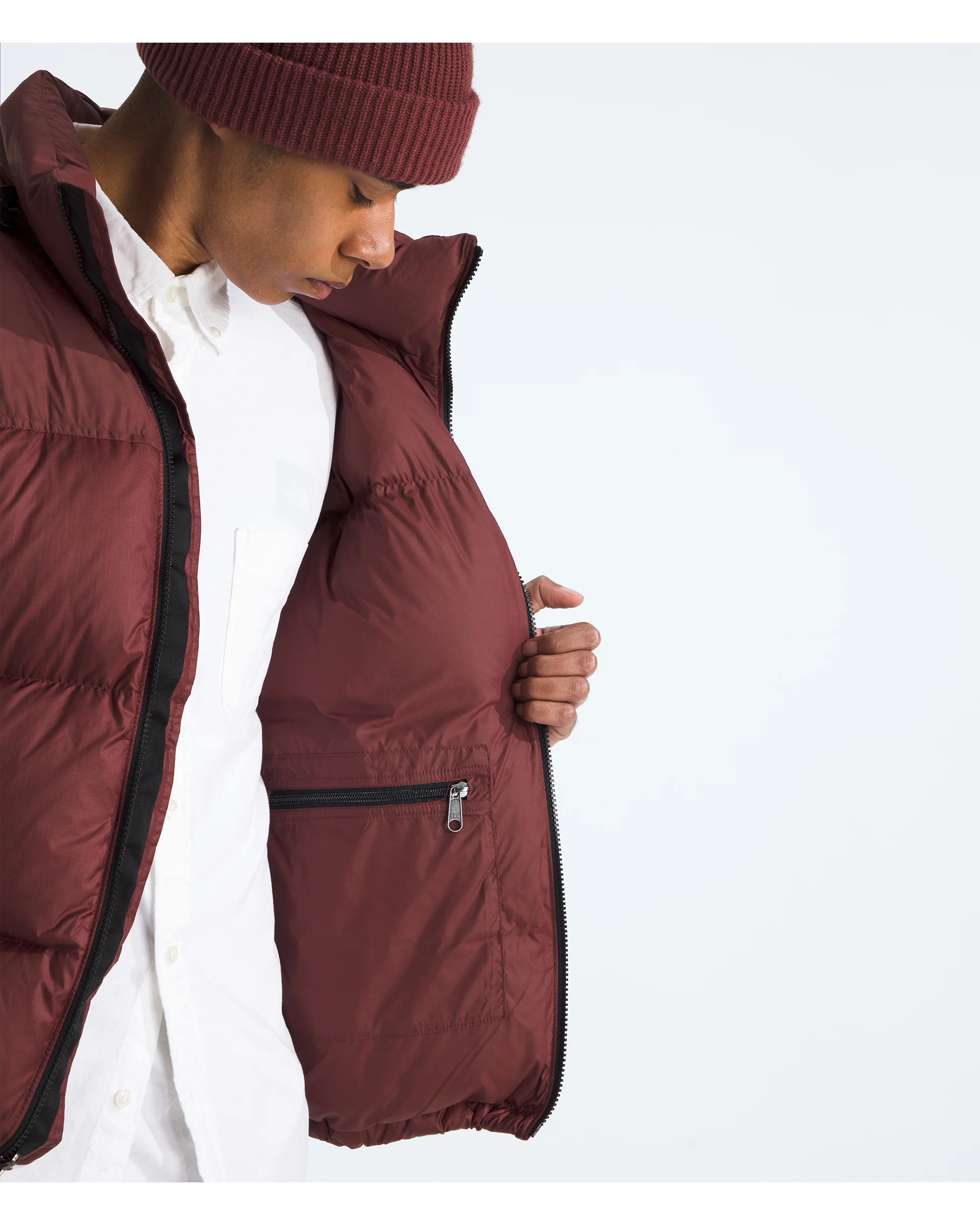Men's Retro 1996 Nuptse Jacket - Sumac - Image 3