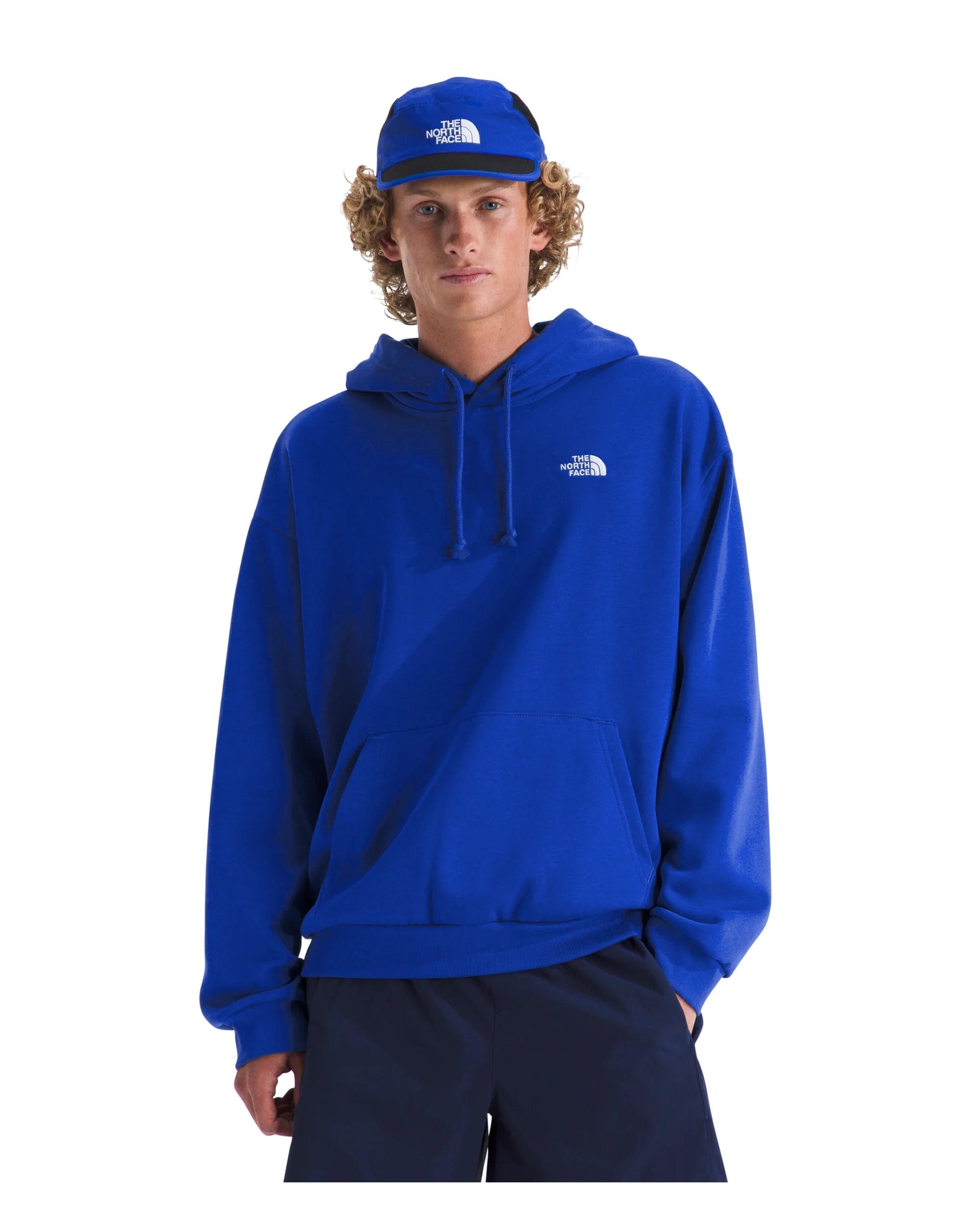 TNF MEN'S EVOLUTION SIMPLE DOME OVERSIZED HOODIE - BLUE