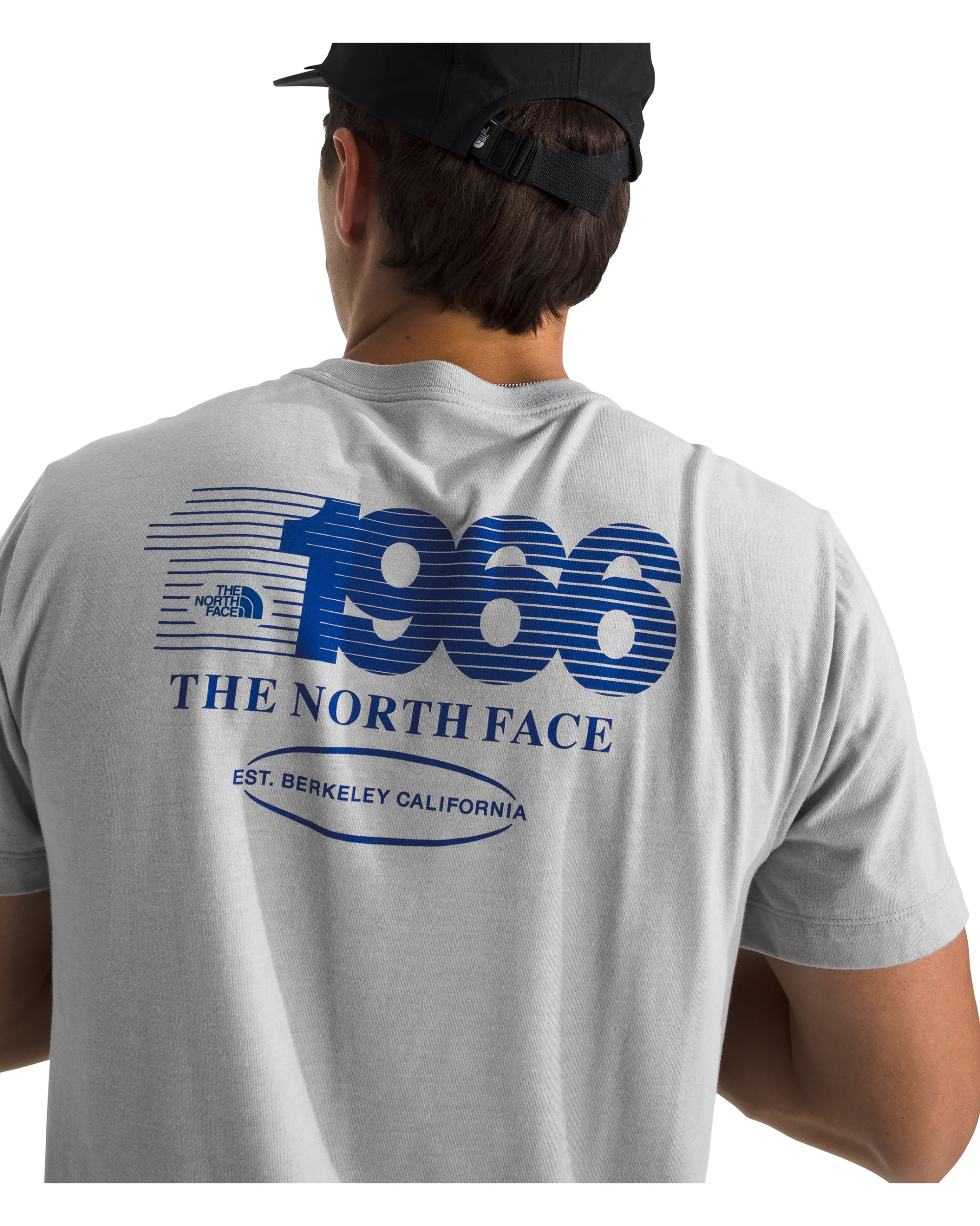 TNF MEN'S TRI-BLEND LOGO PLAY SHORT-SLEEVE TEE - GREY - Image 3
