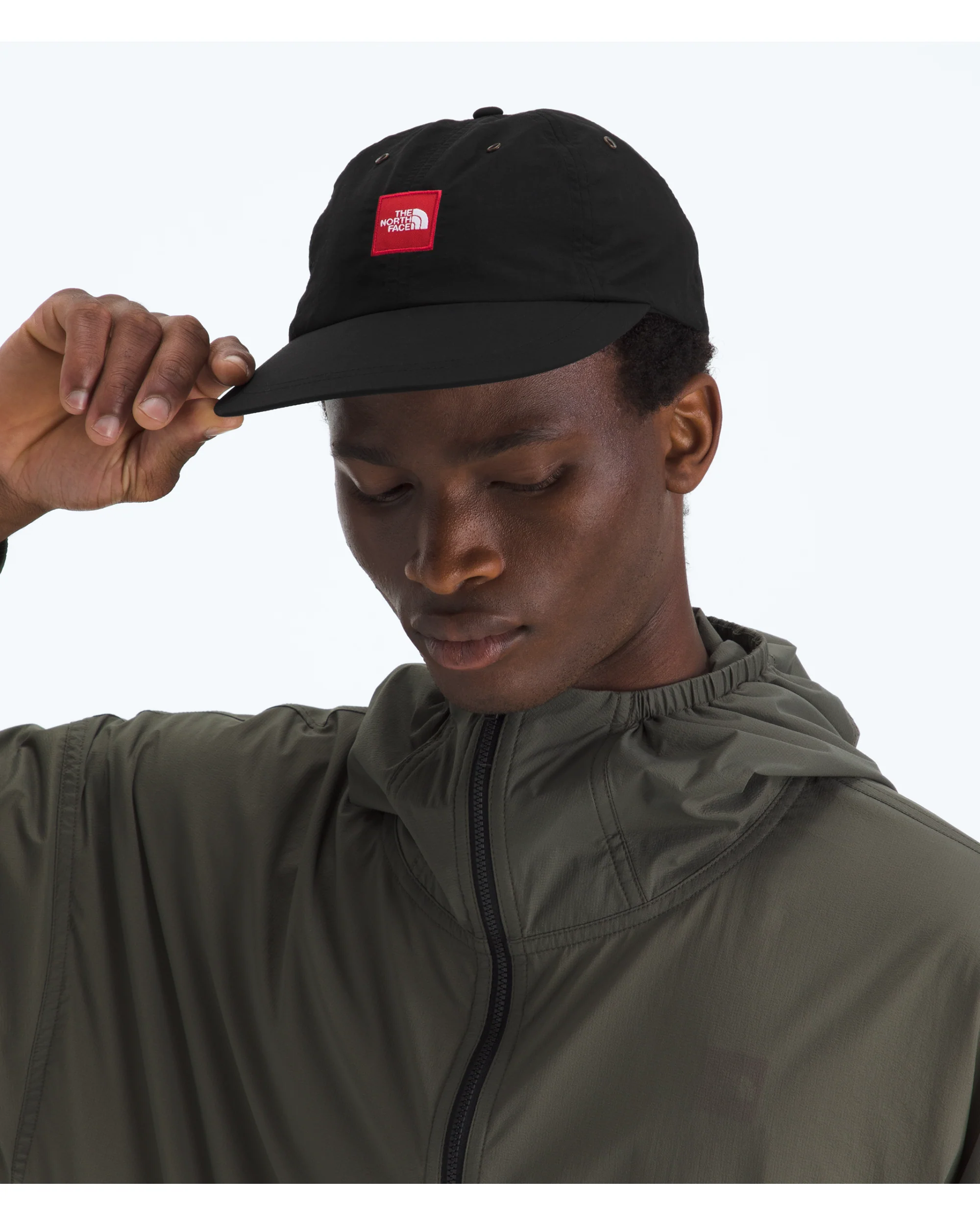 TNF TNF™ RED BOX NYLON HAT - BLACK - Image 2