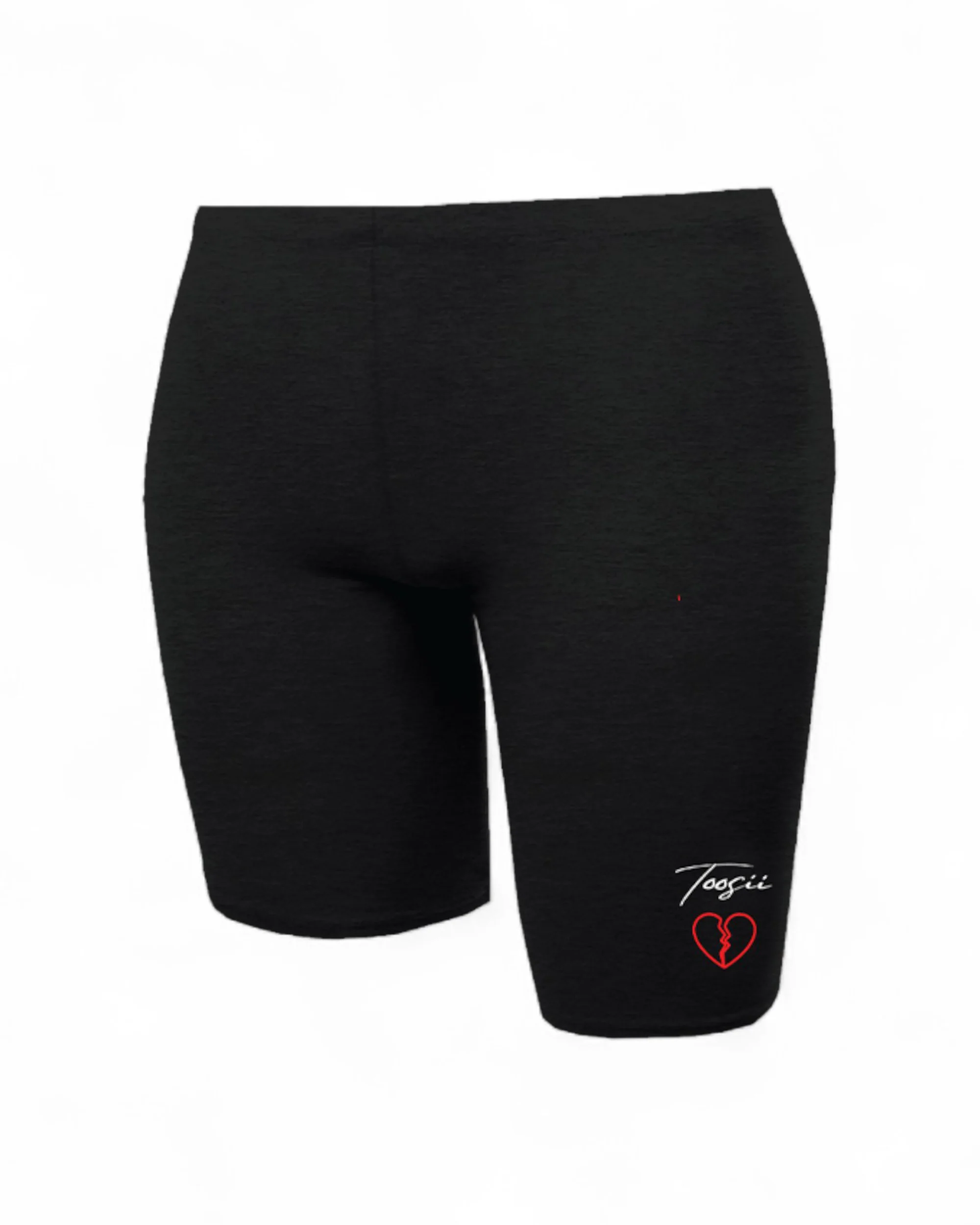 TOOSII WOMEN'S BLACK BIKER SHORTS