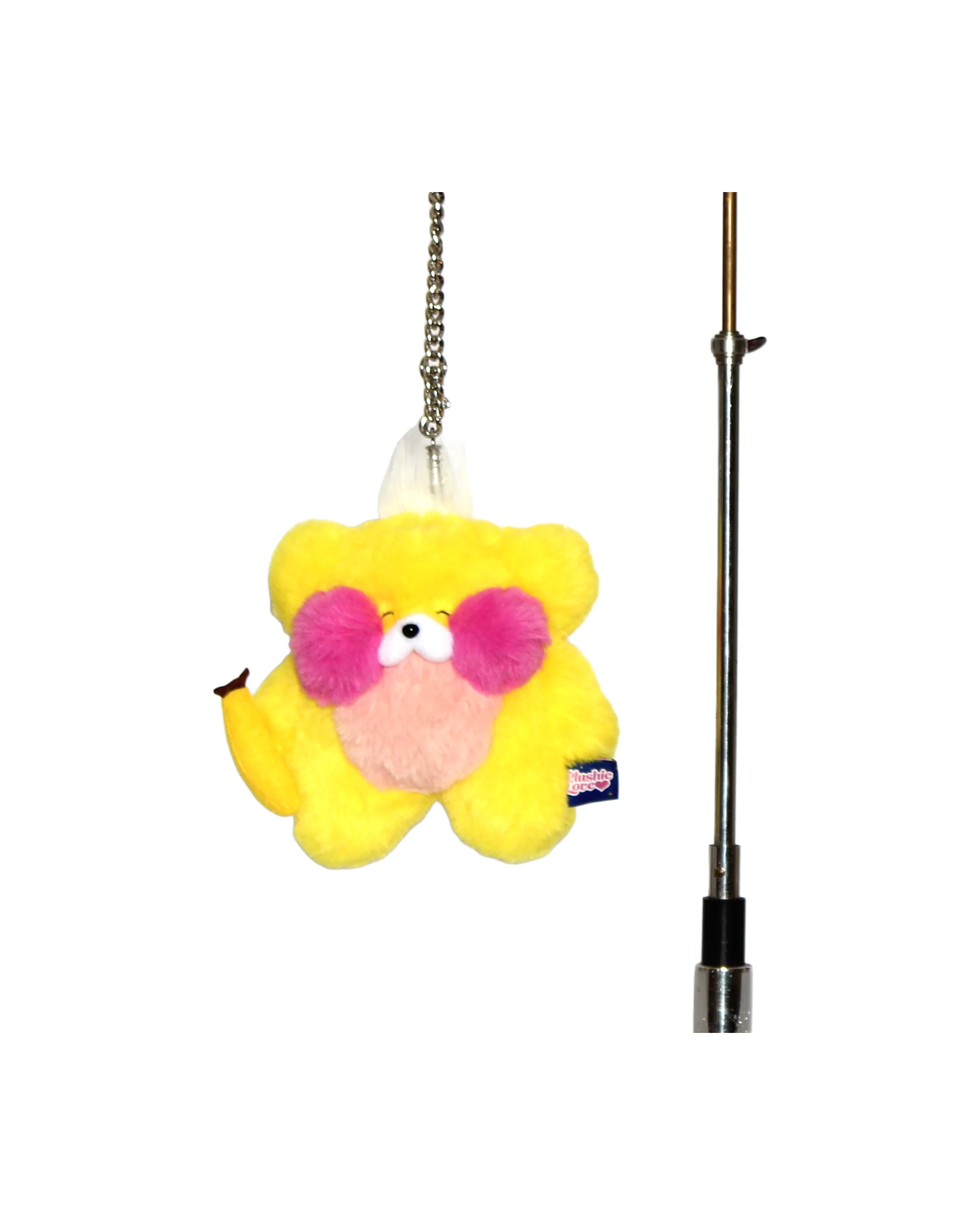 Topaz Monkey Bag Charm - Smiley - Image 5