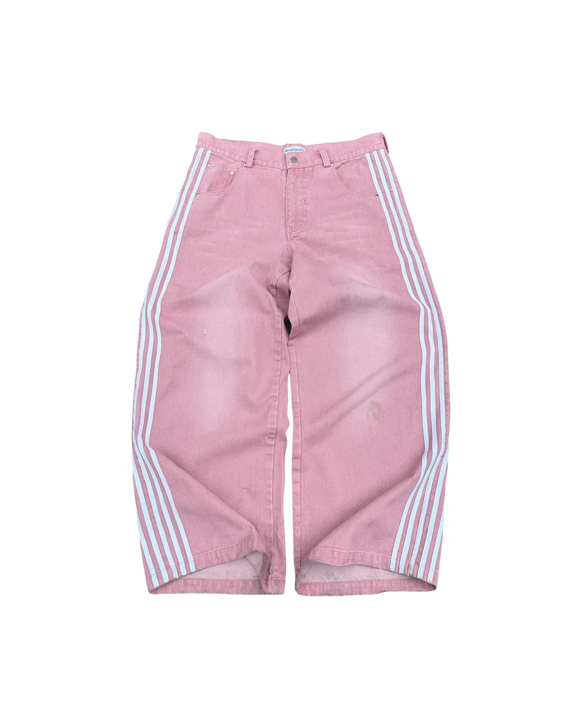 TRACK JEANS (PINK)
