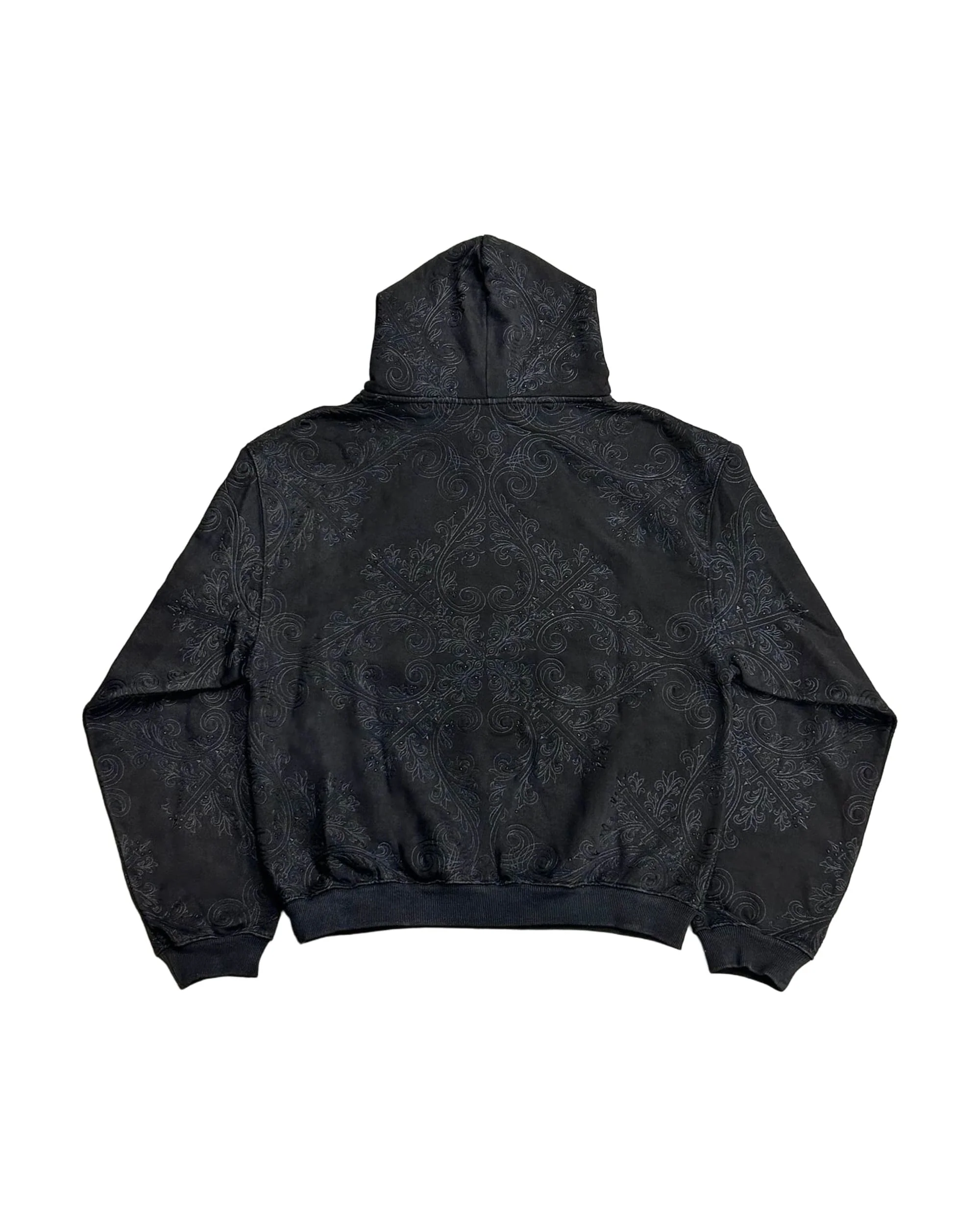 TRANCE HOODIE - BLACK - Image 7