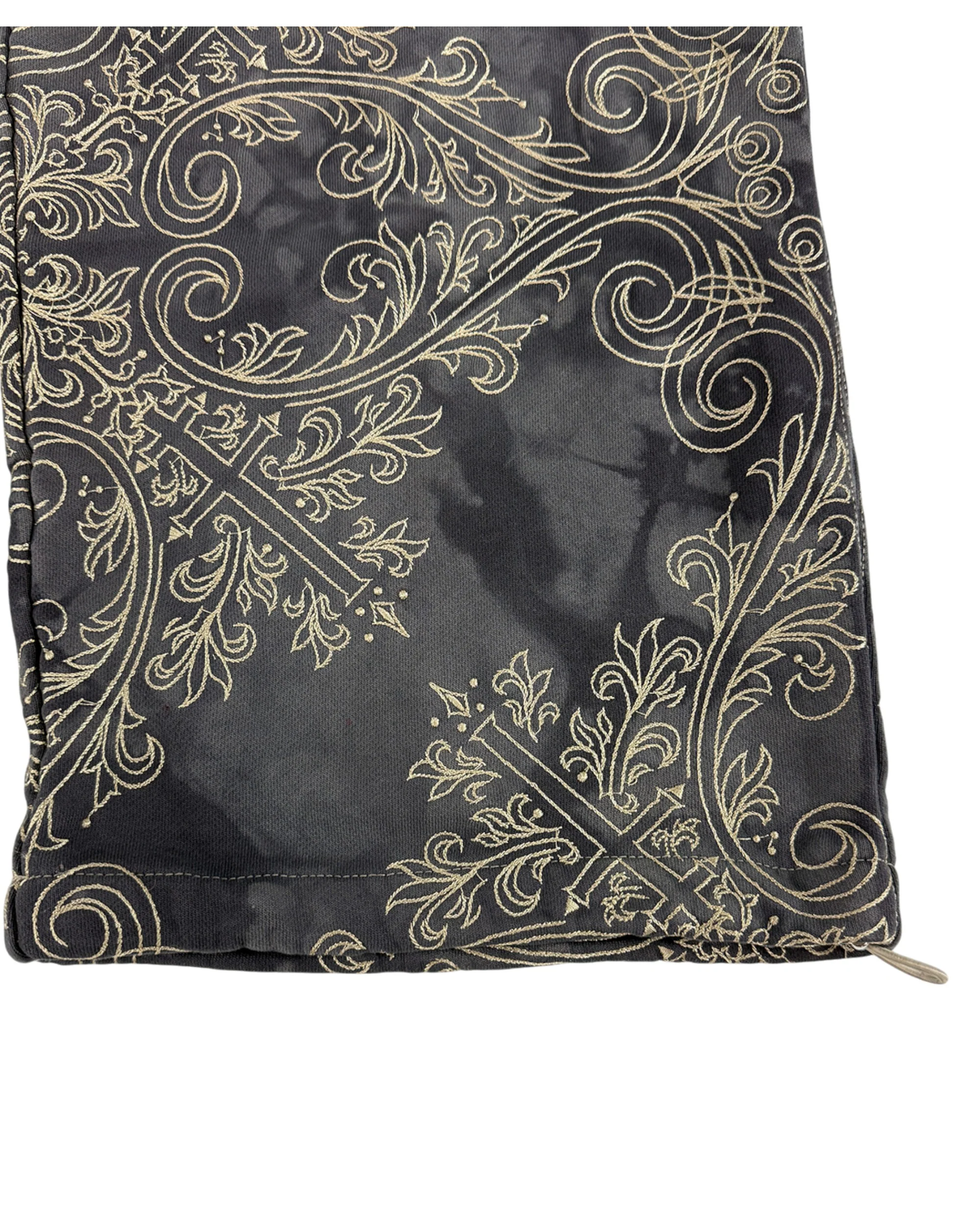 TRANCE SWEATPANTS (OBSIDIAN & GOLD) - Image 6