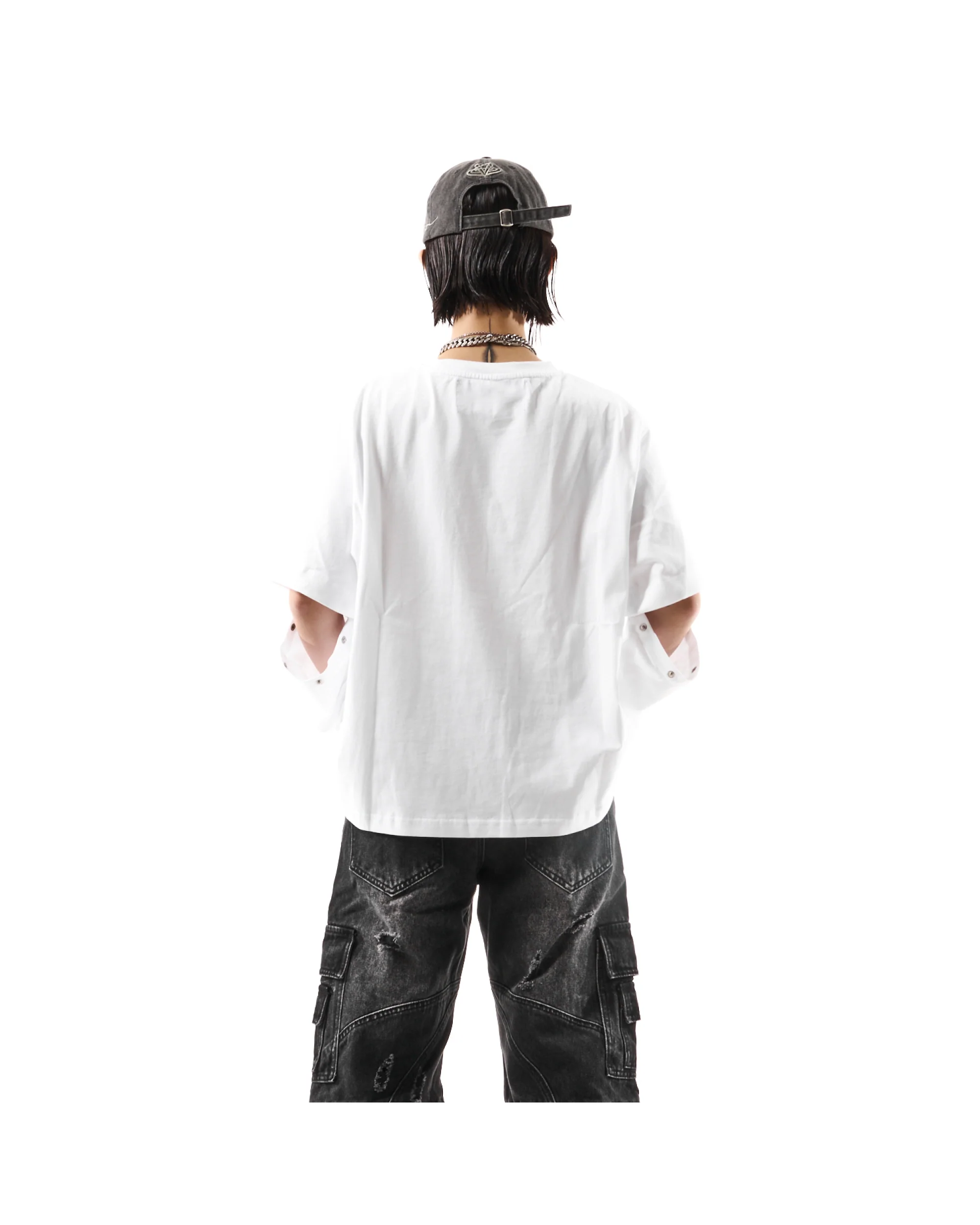 "TRIBAMETAL" LOGO TRNSFRMR L/S - ANGEL - Image 4