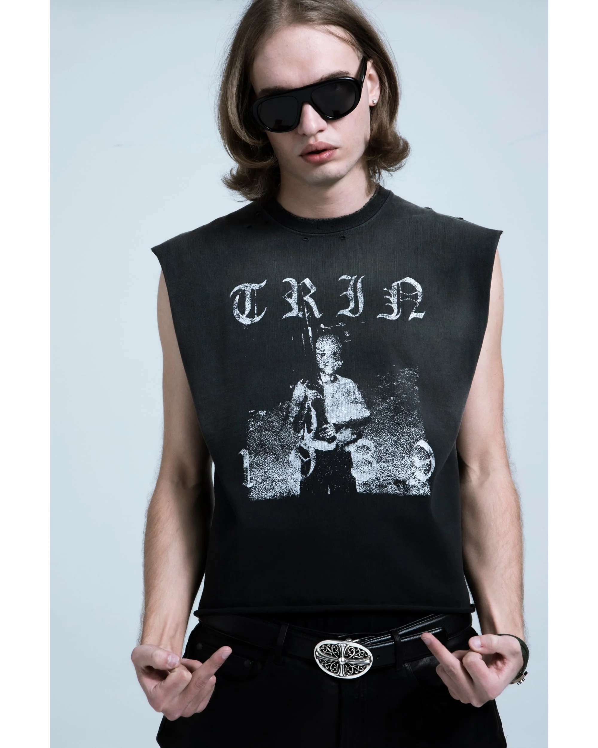 Trin Tank - Black - Image 3