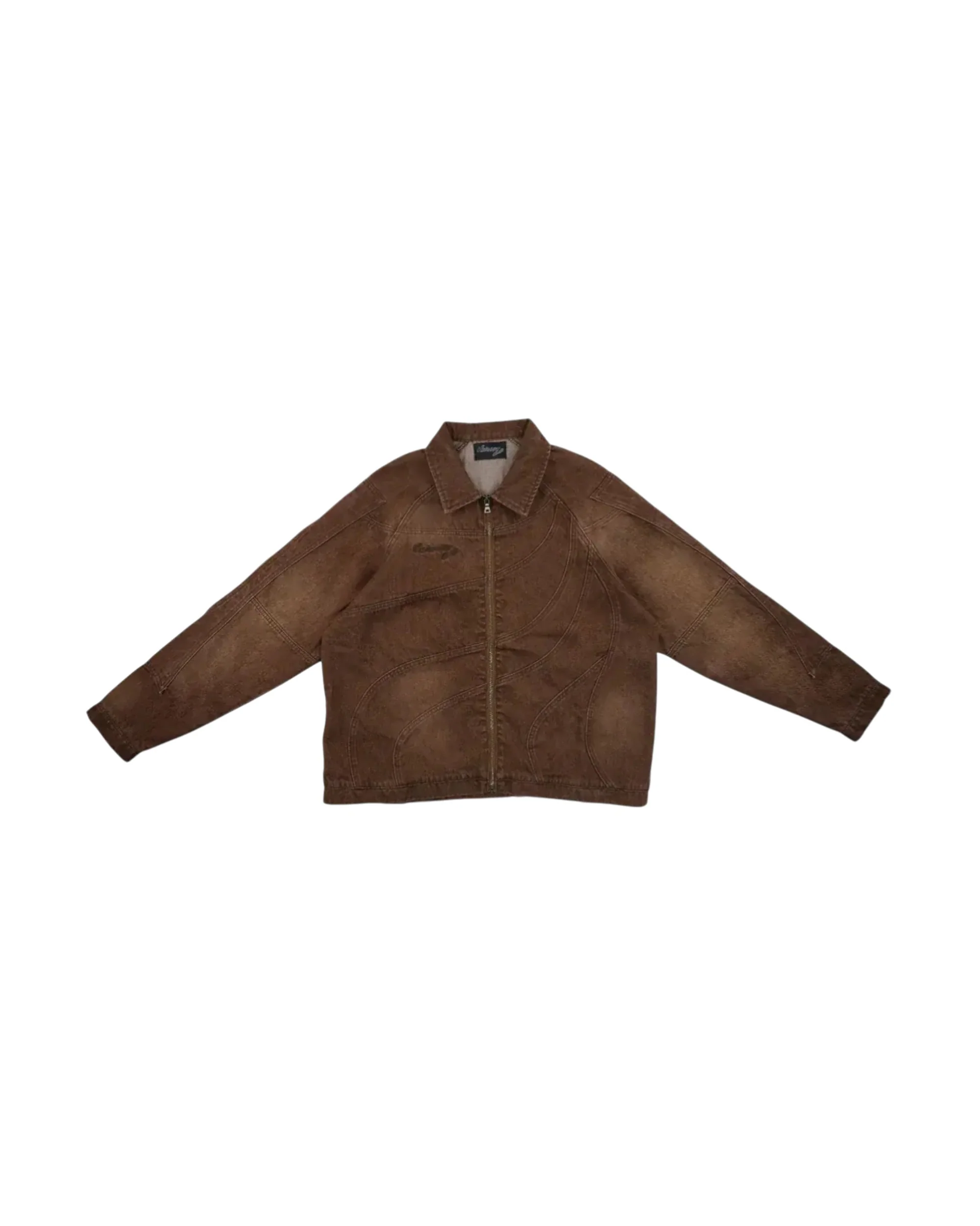 "TWIST OF FATE" WORK JACKET (BROWN)