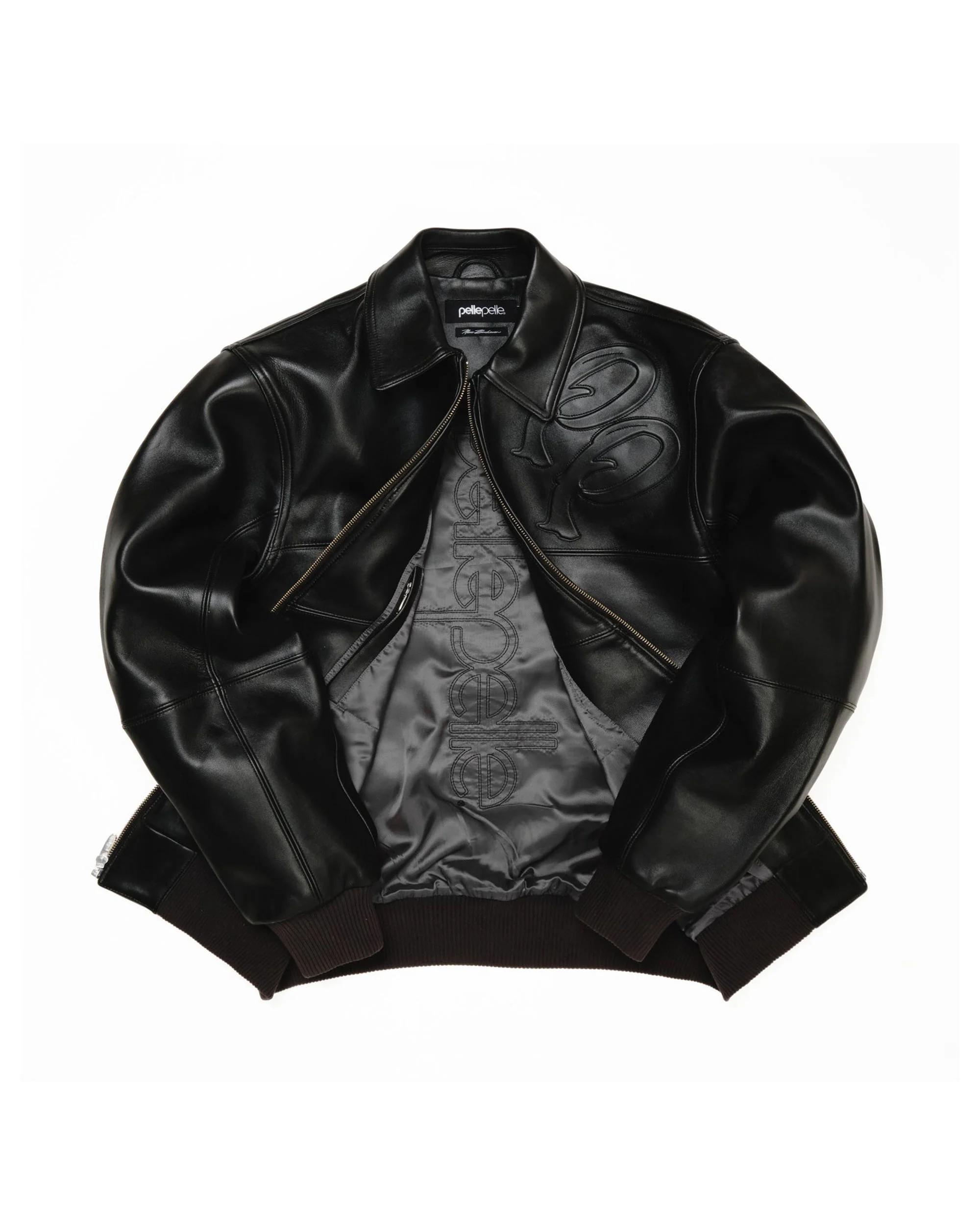 Two Tone Pelle Pelle Jacket - Image 3