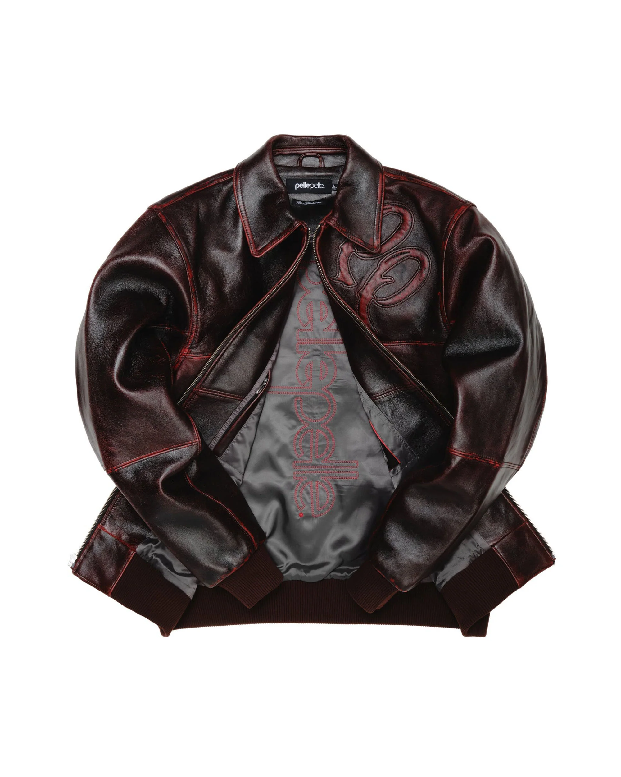 Two Tone Pelle Pelle Jacket - Image 5