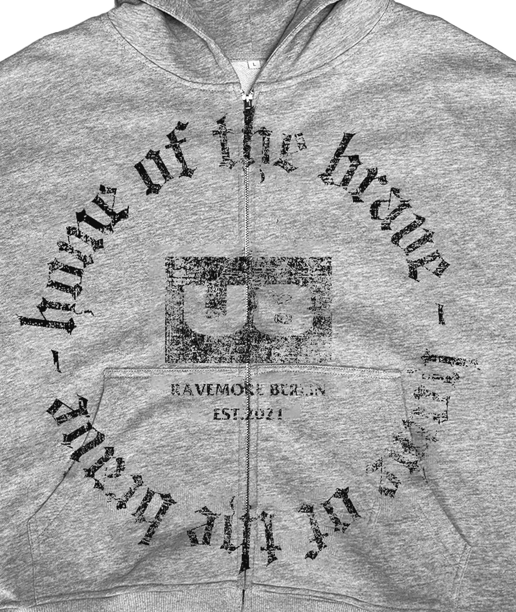 U8 HOME OF THE BRAVE - ZIP HOODIE | UNISEX - Image 12