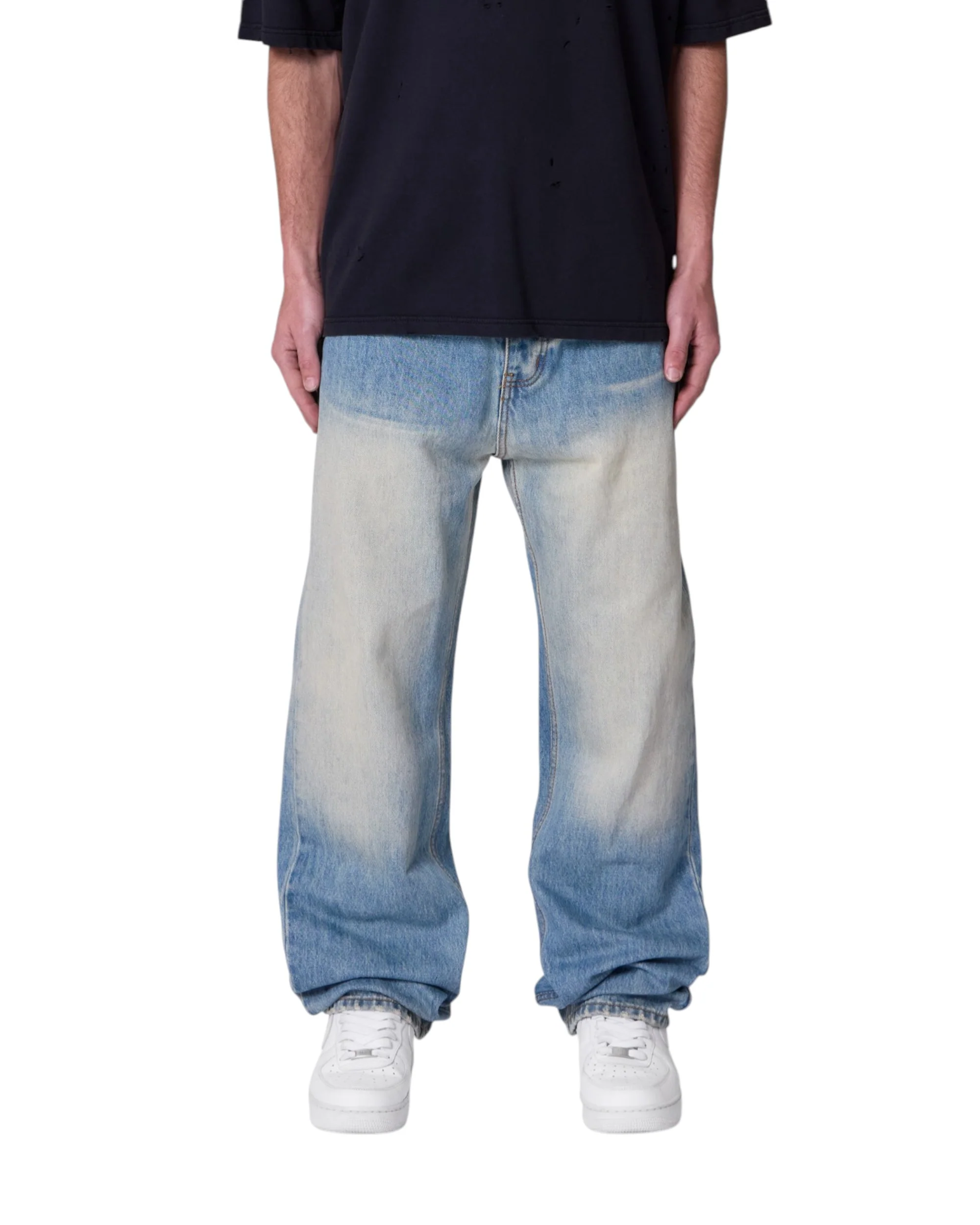 Ultra Baggy Denim - Medium Blue