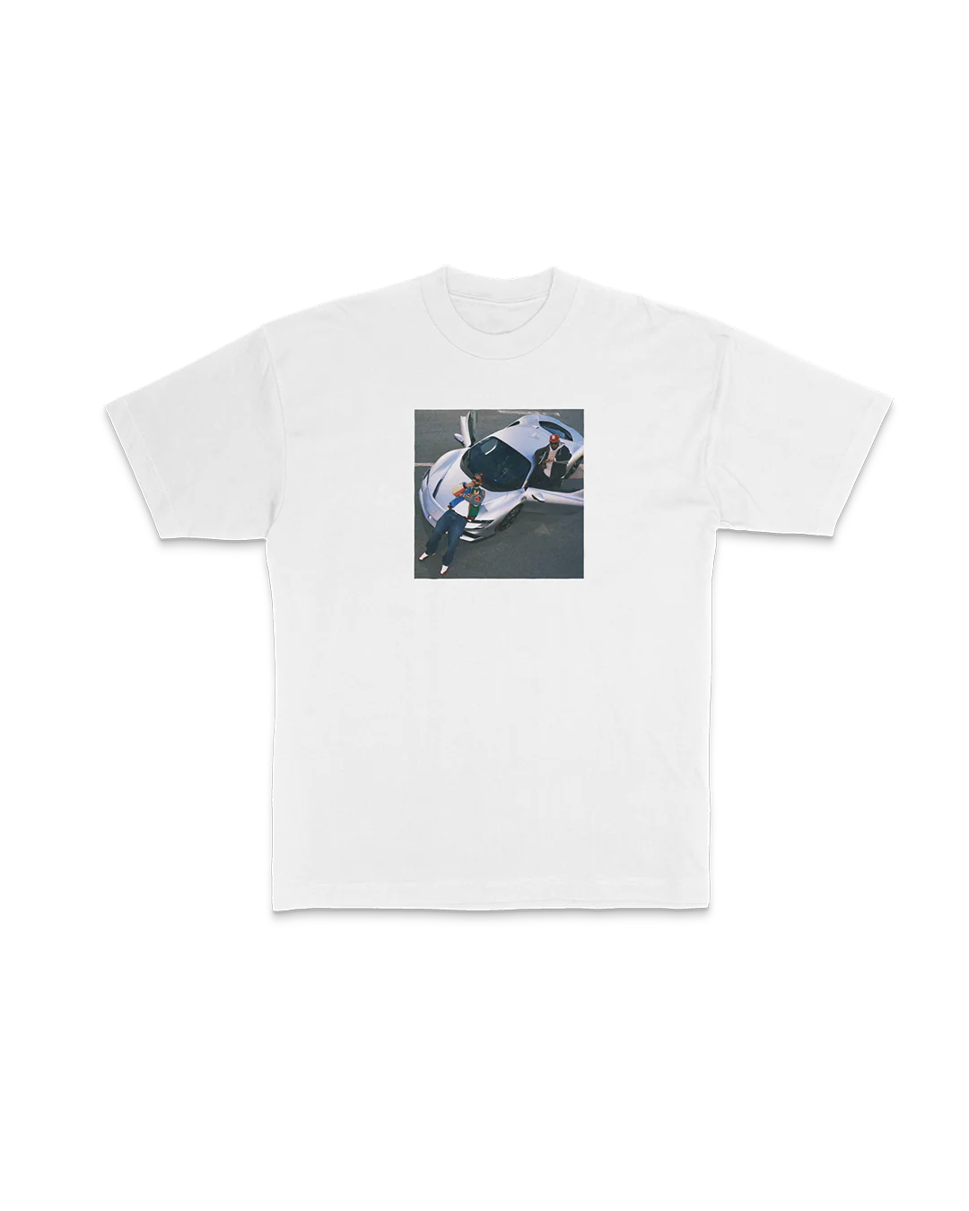 Until Night Comes - Album T-Shirt (White)