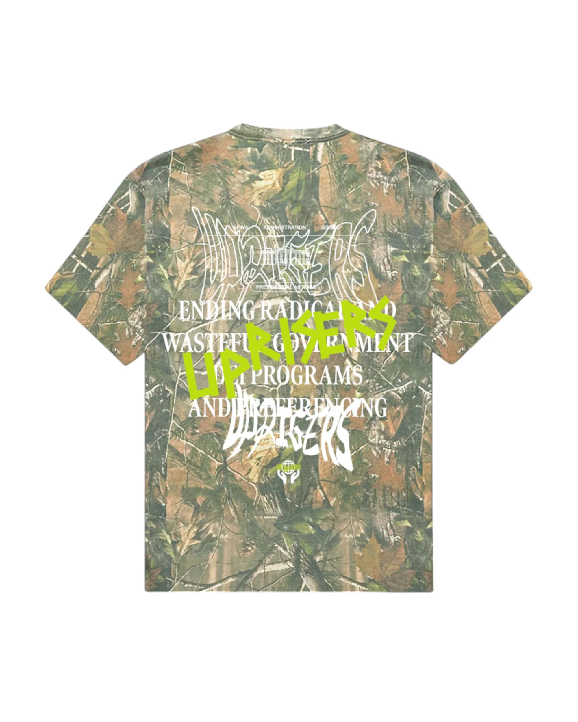 UPRISERS Have a Radical Day Camo T-Shirt - Image 2