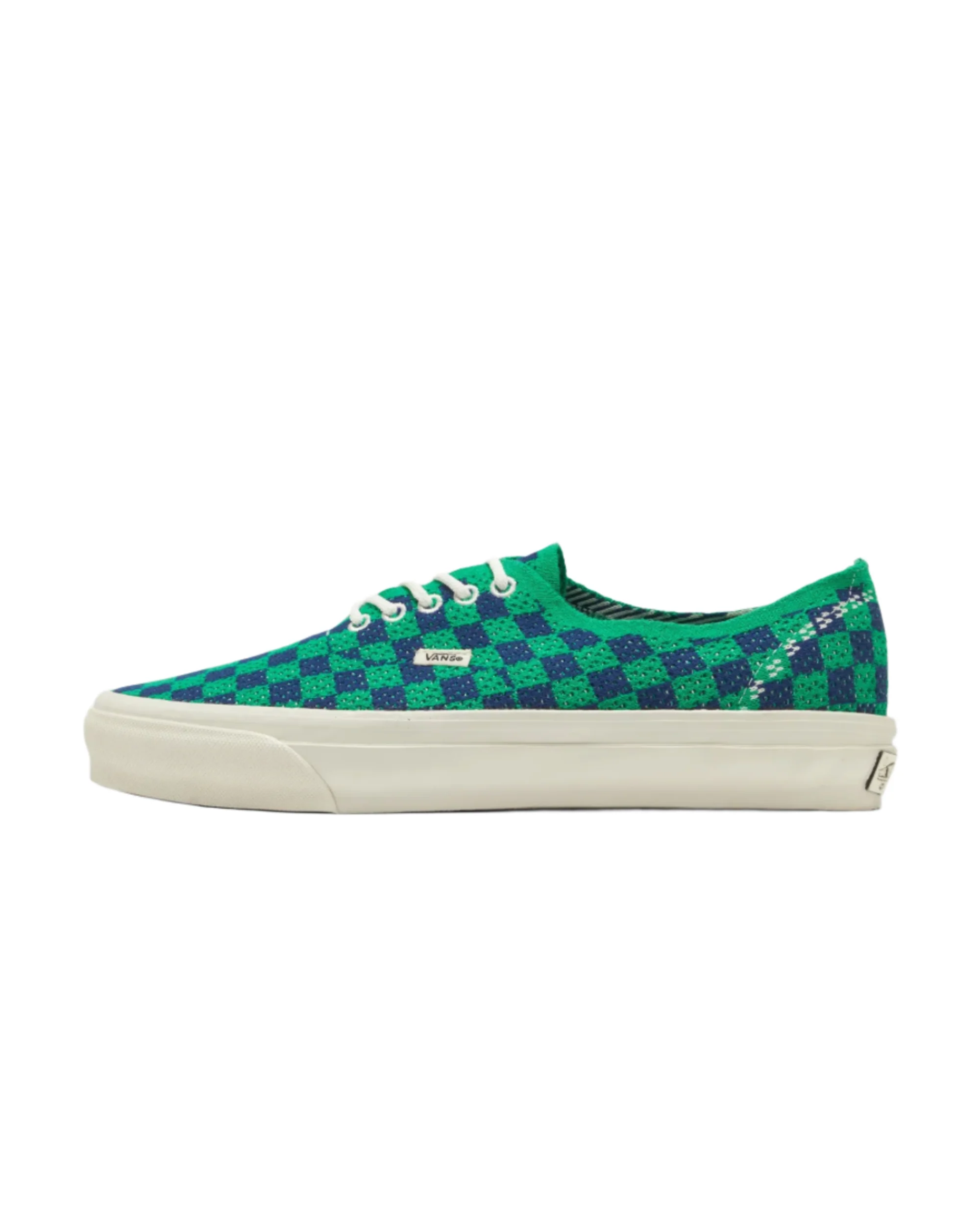 Vans LX Authentic 44 EK "Punk Check" - Green - Image 2