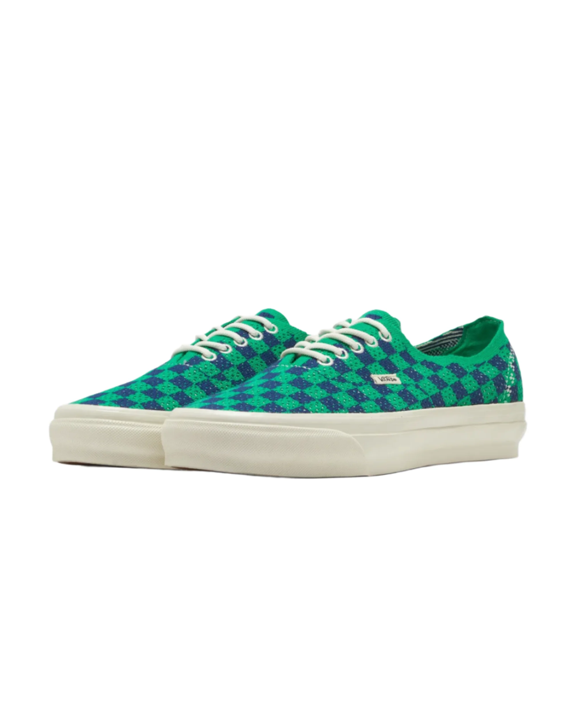 Vans LX Authentic 44 EK "Punk Check" - Green - Image 4