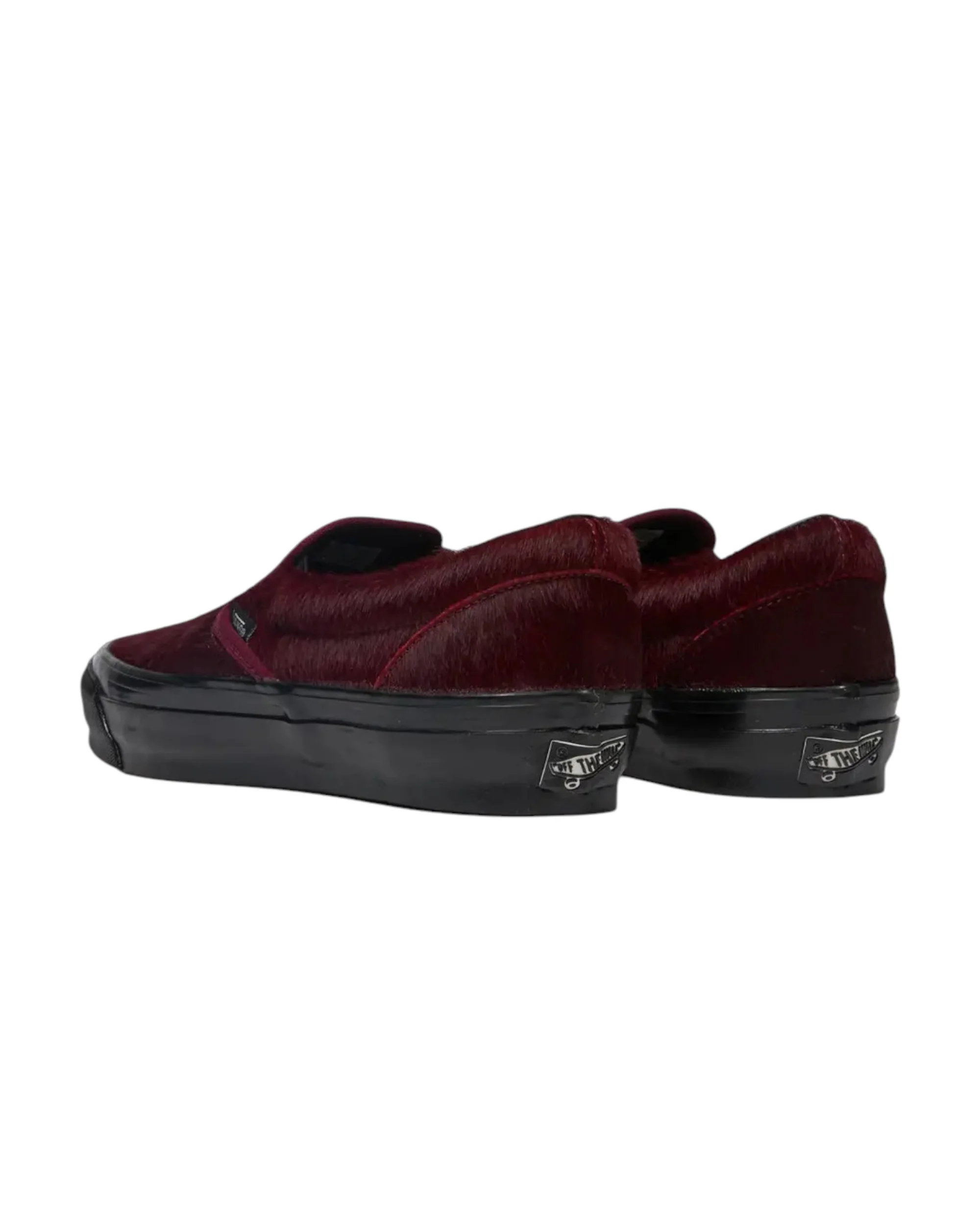 VANS LX CLASSIC SLIP-ON 98-BURGUNDY - Image 3