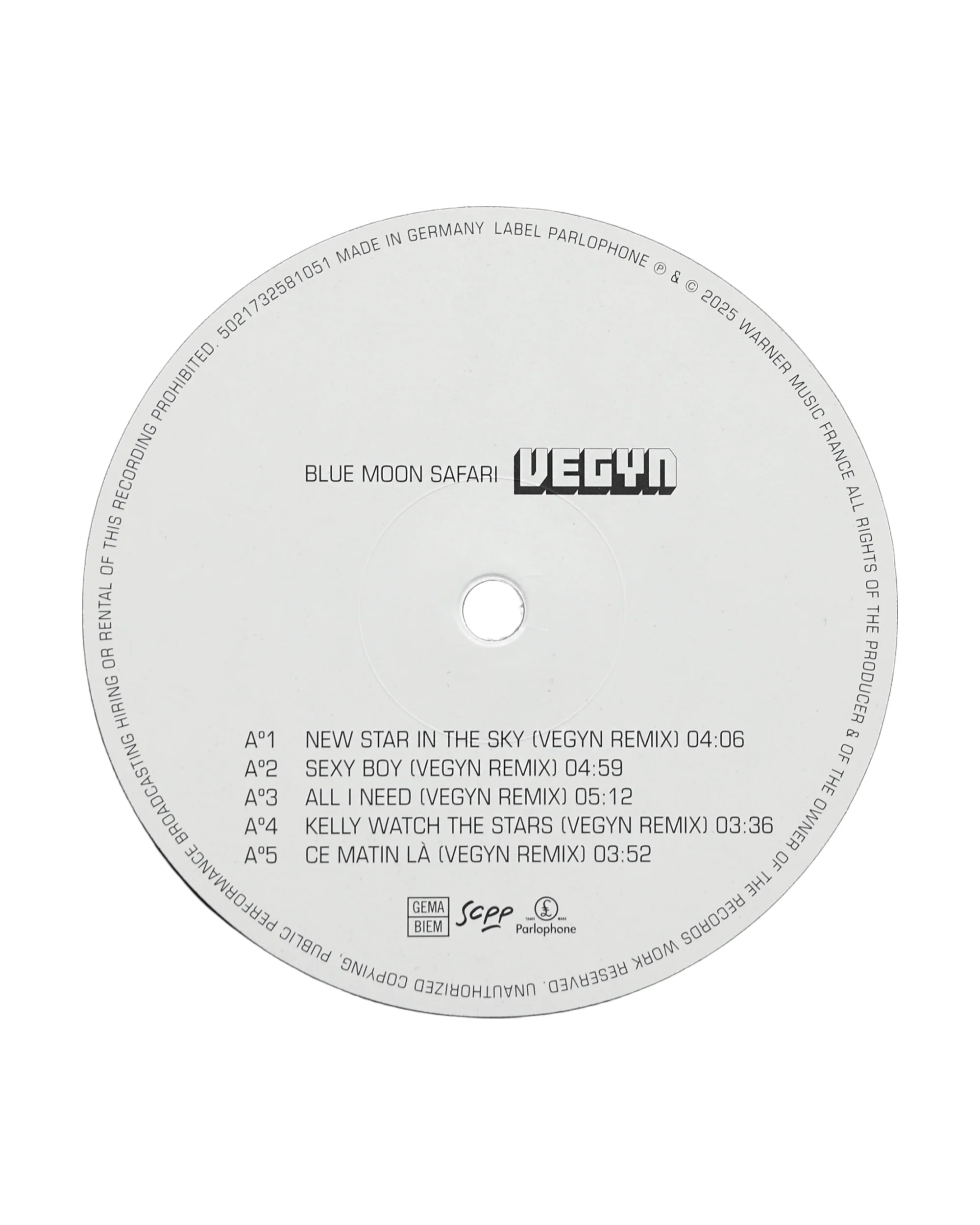 Vegyn x Air - Blue Moon Safari 12 Vinyl (Black) - Image 5