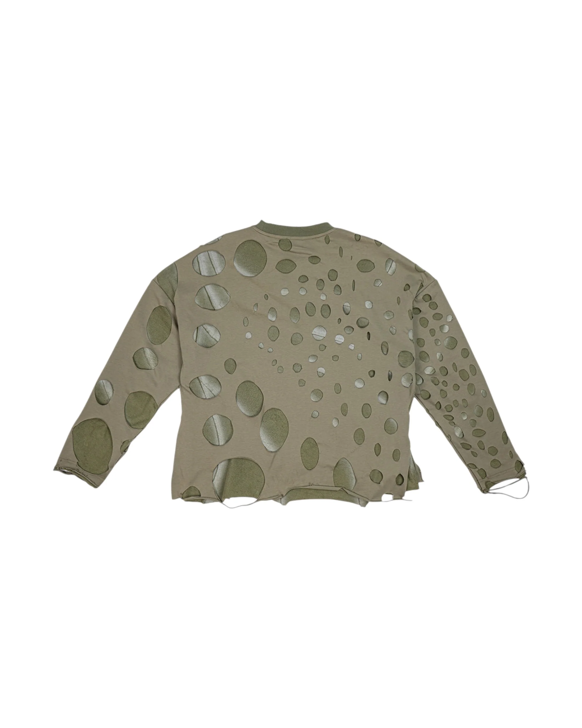 "VEIL OF DESIRE" LONG SLEEVE (GREEN) - Image 2