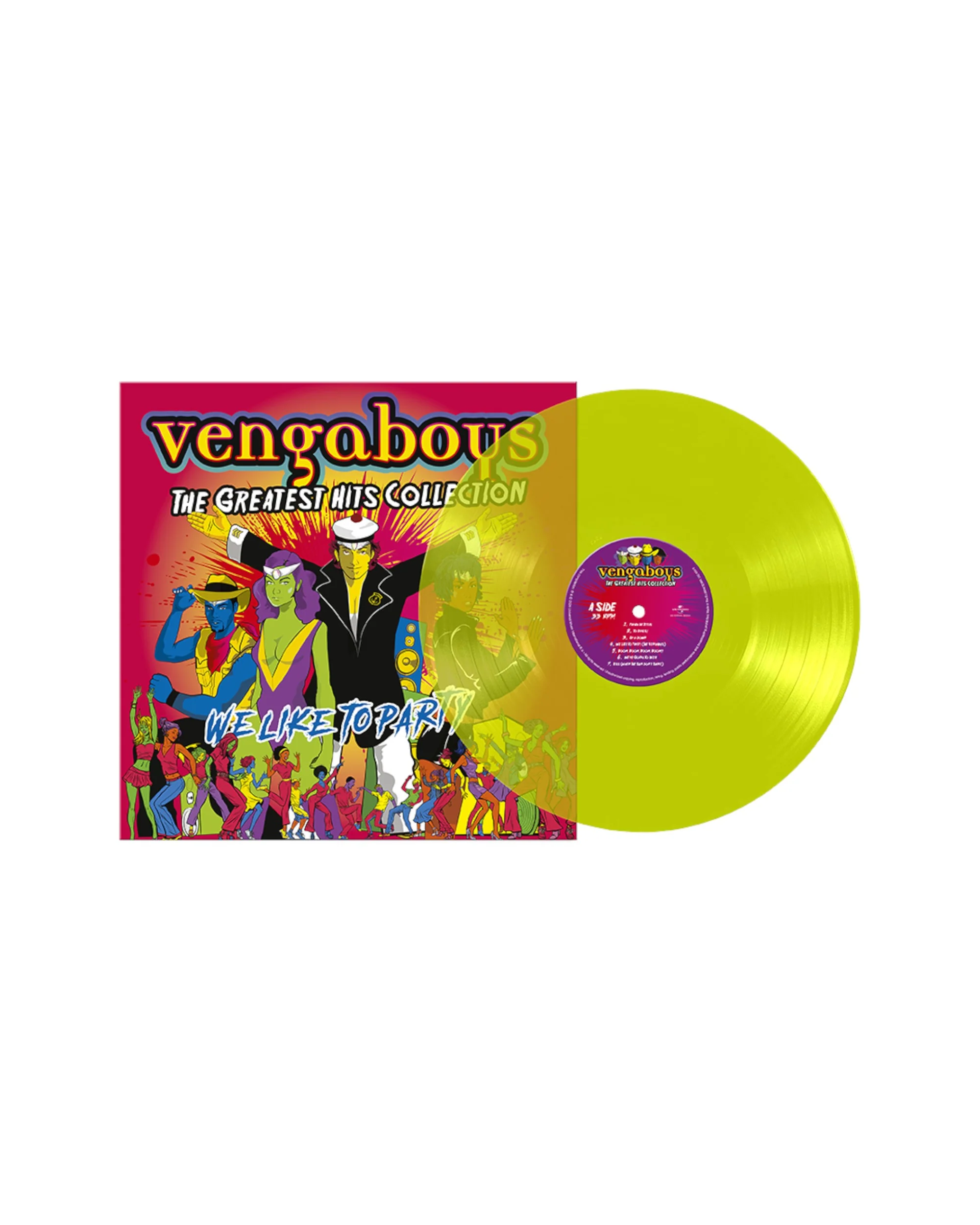 Vengaboys, We Like To Party: The Greatest Hits LP