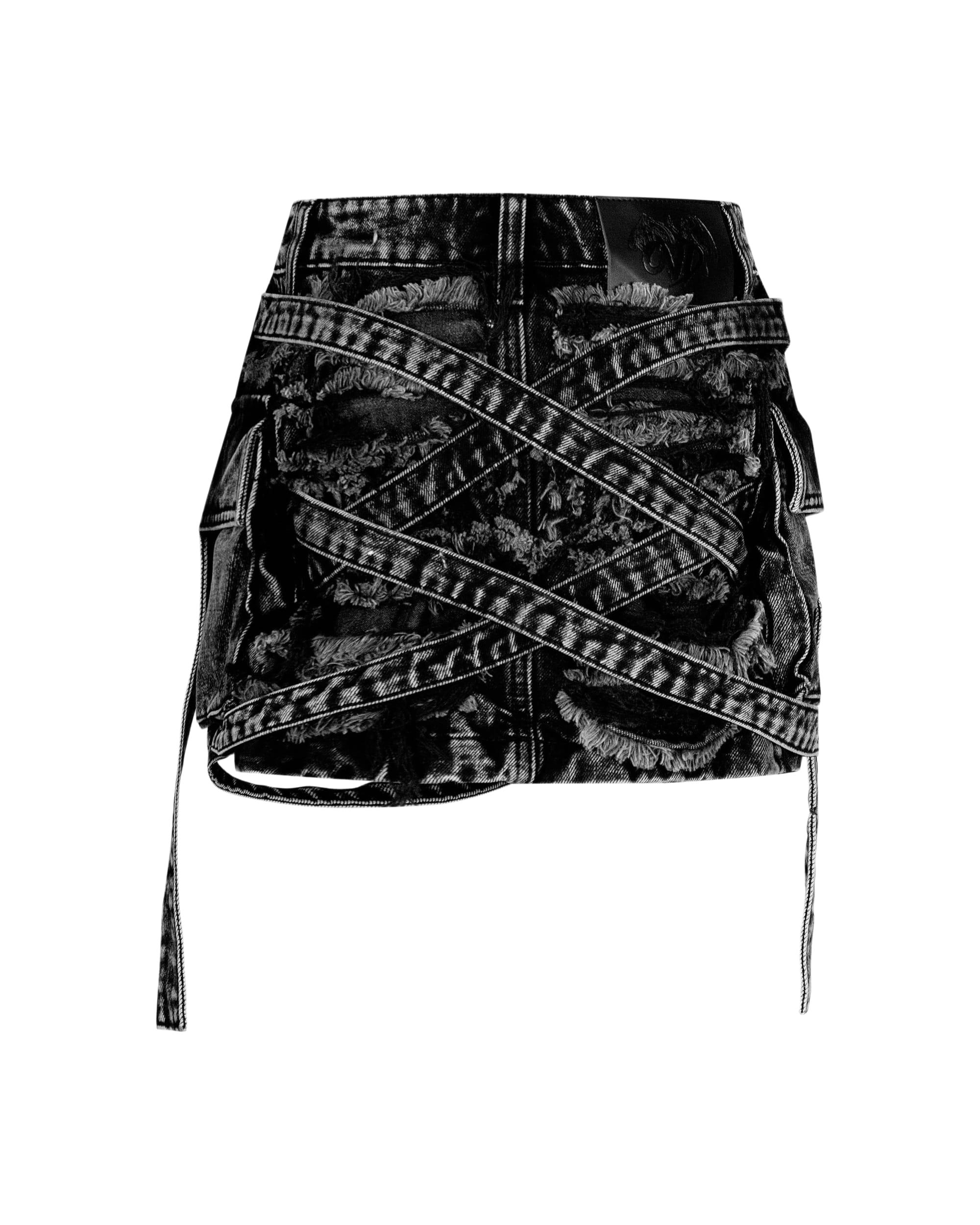 "VENIM" MINI SKIRT - Image 5