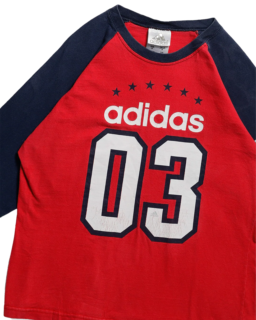Vintage Adidas Half Sleeve Tee - Women's M - Image 3