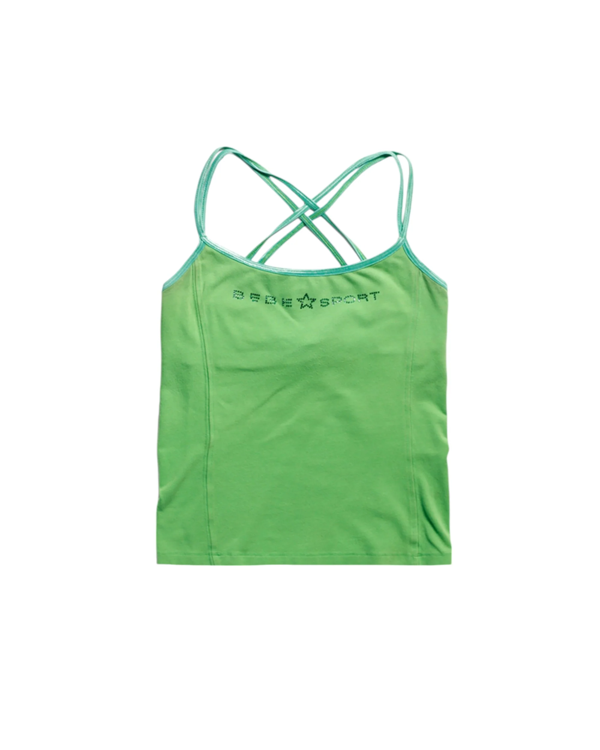 Vintage Bebe Sports Racer Tank - Women's M