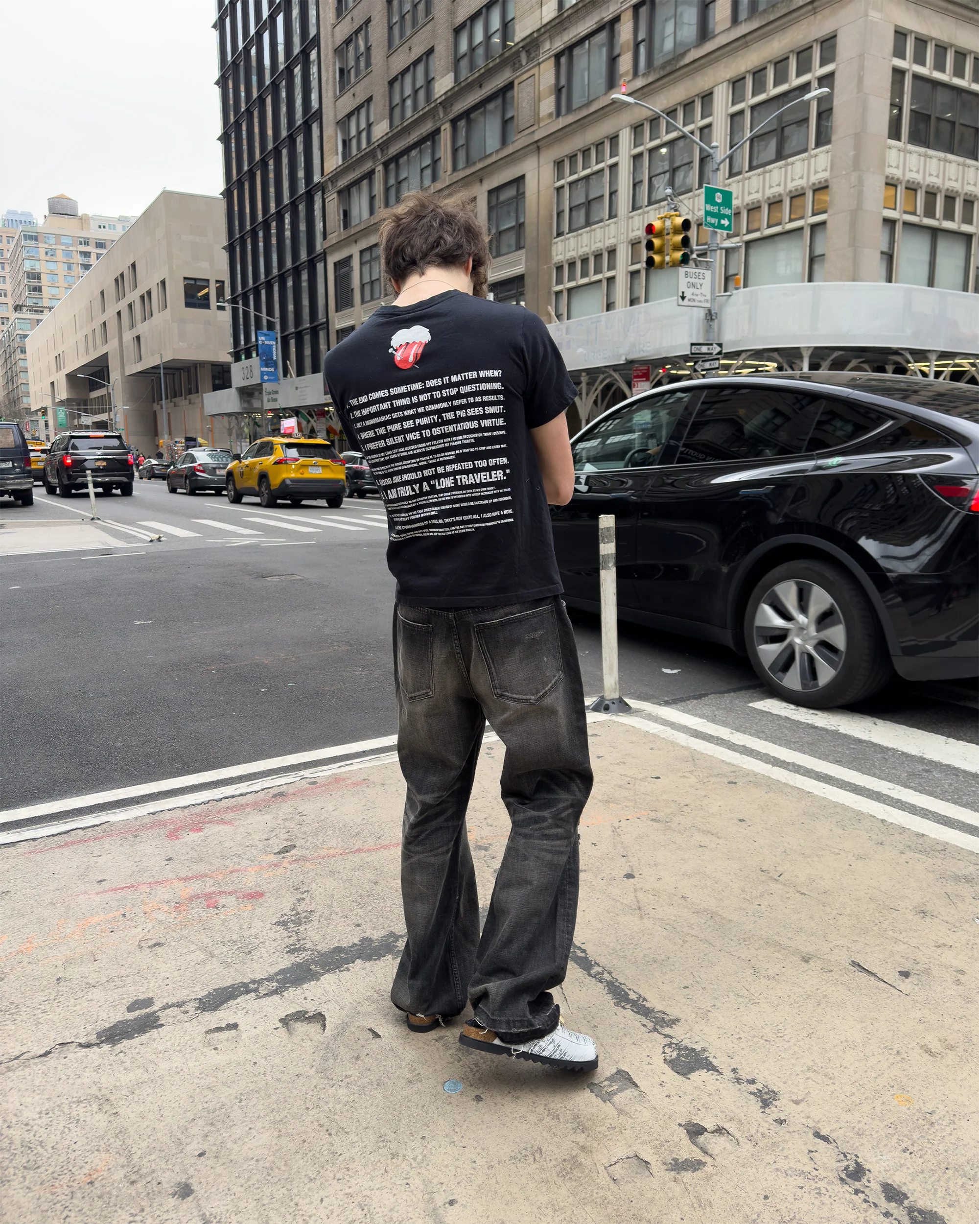 Vintage Black Baggy Denim (UPGRADED) - Image 3